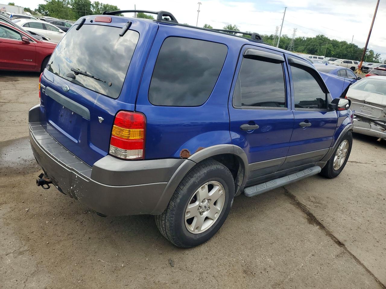 2006 Ford Escape Xlt Blue vin: 1FMYU03116KA73950