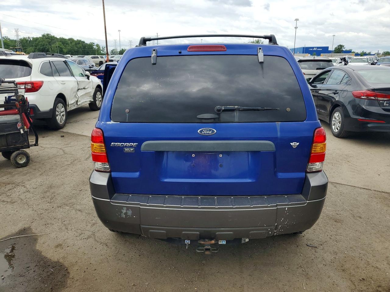 2006 Ford Escape Xlt Blue vin: 1FMYU03116KA73950