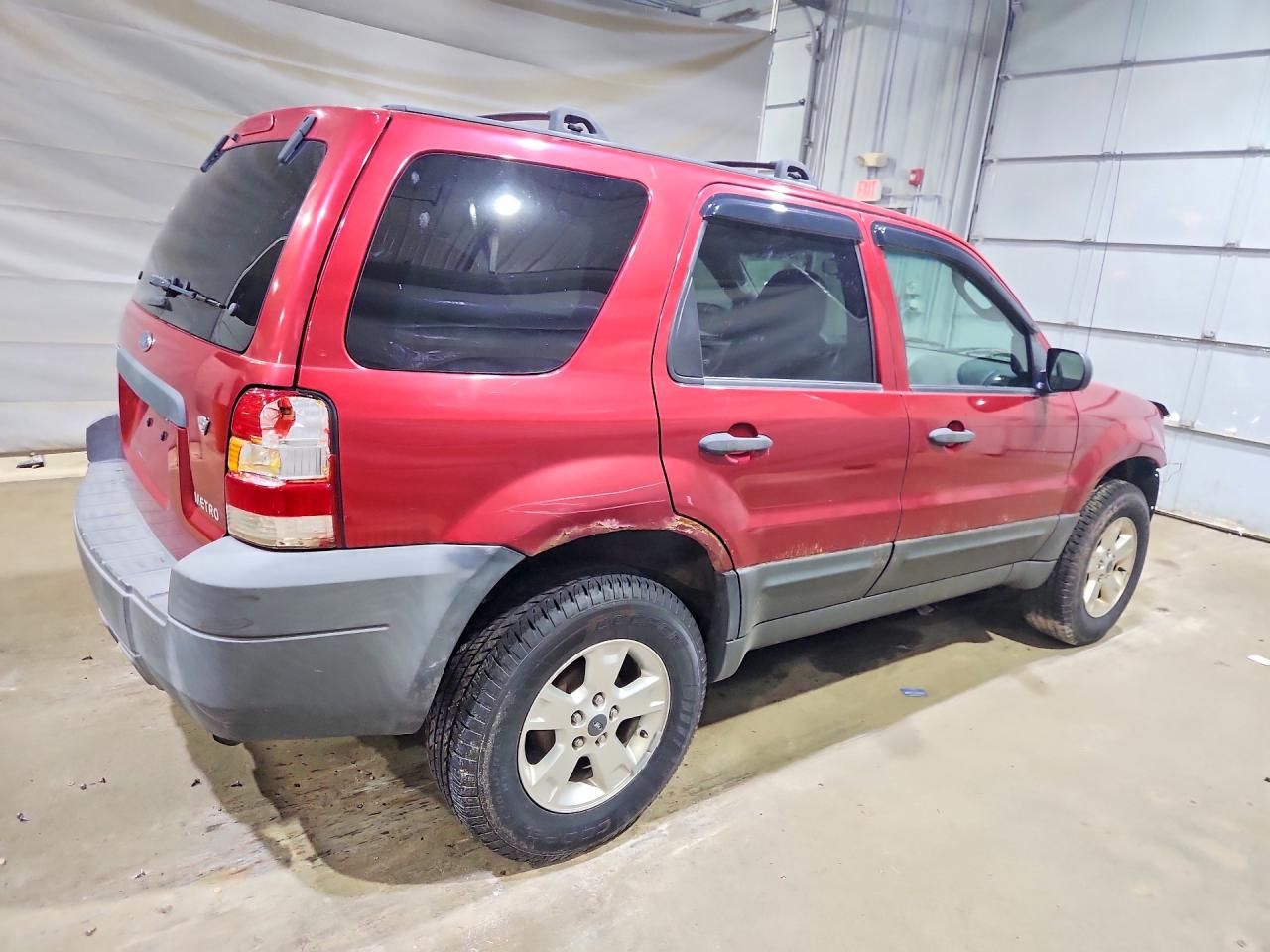 2007 Ford Escape Xlt Red vin: 1FMYU03117KA06489