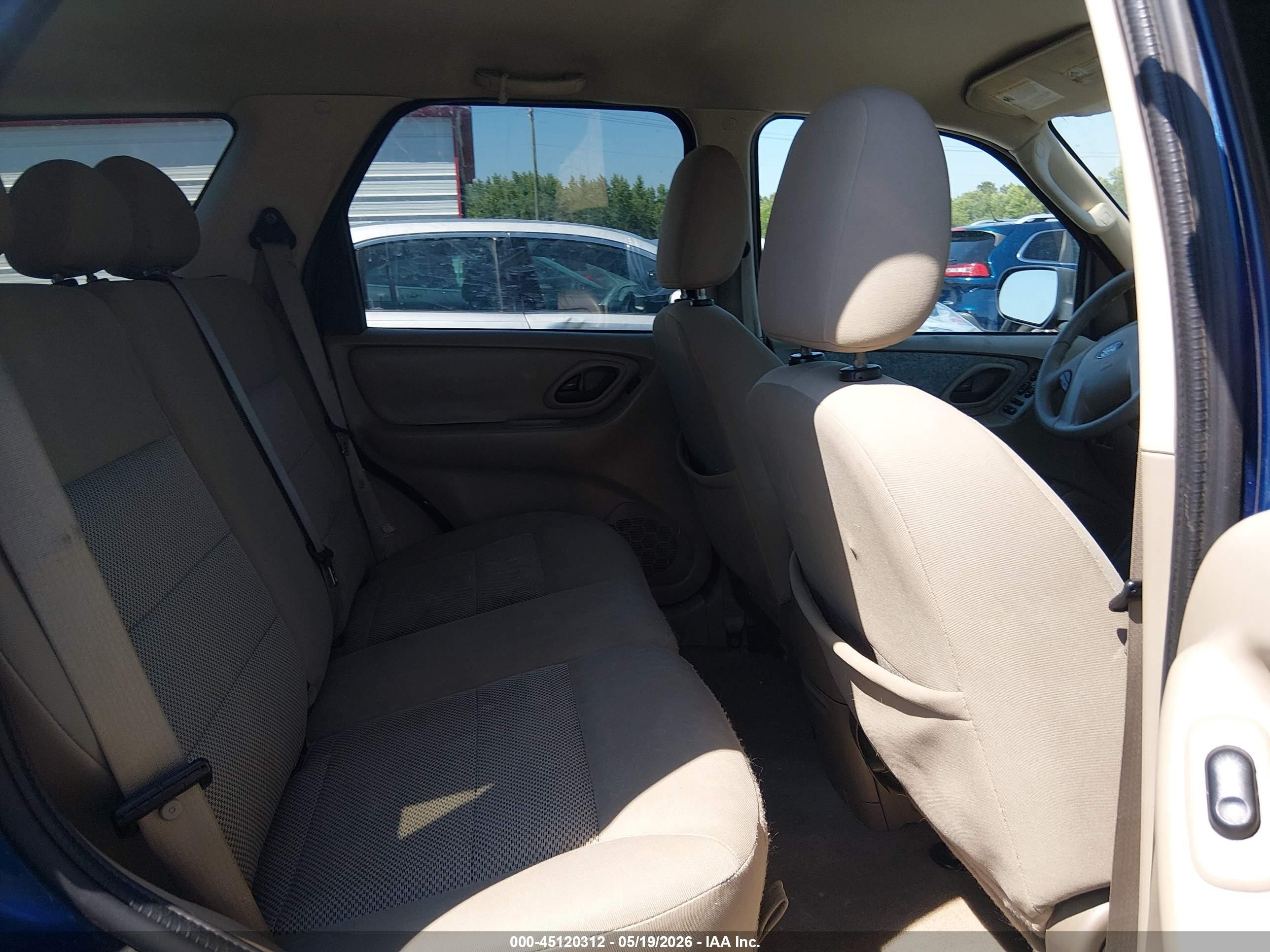 2007 Ford Escape Xlt/xlt Sport Blue vin: 1FMYU03117KB58921