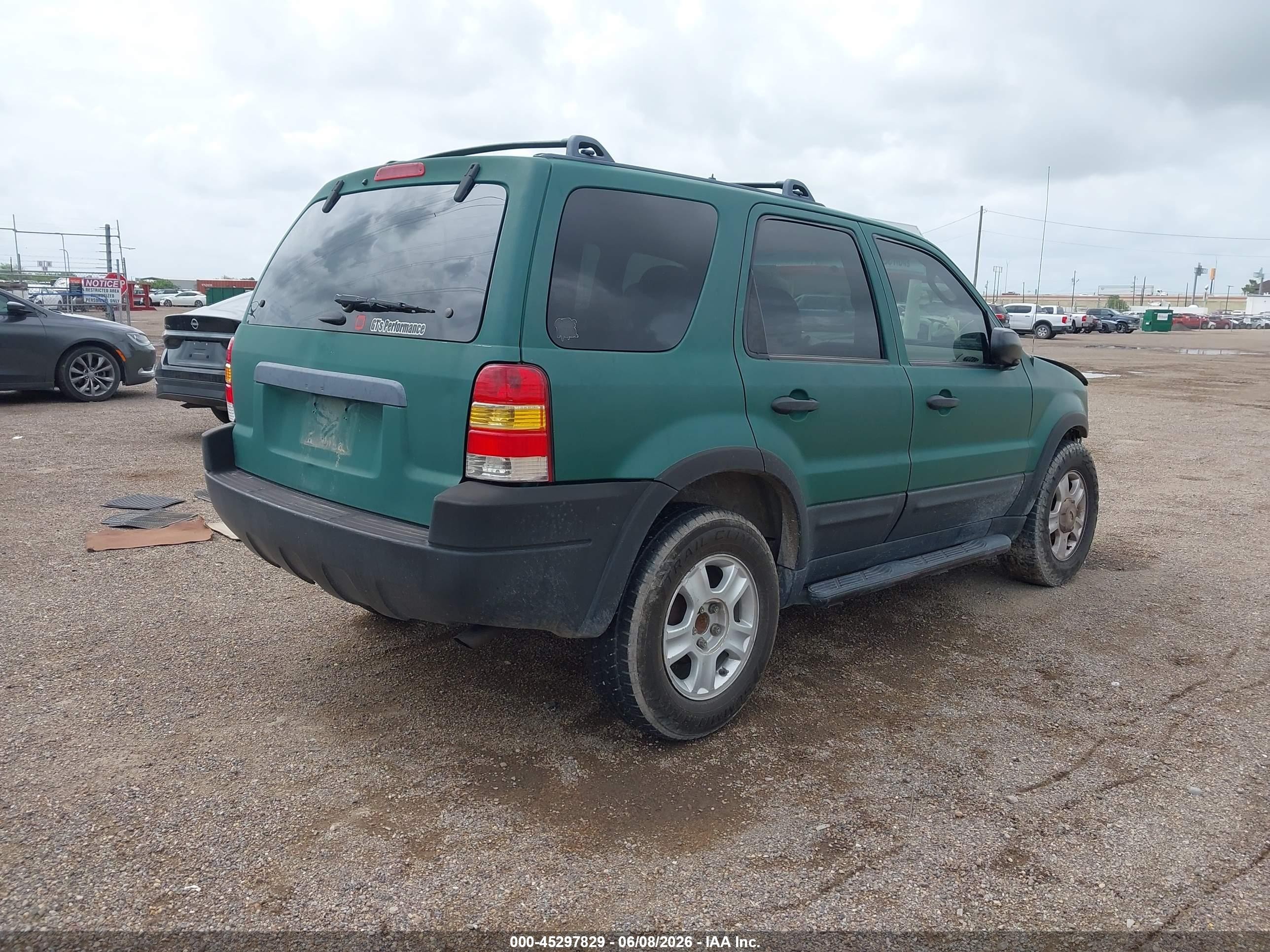 2002 Ford Escape Xlt Green vin: 1FMYU03122KA45603
