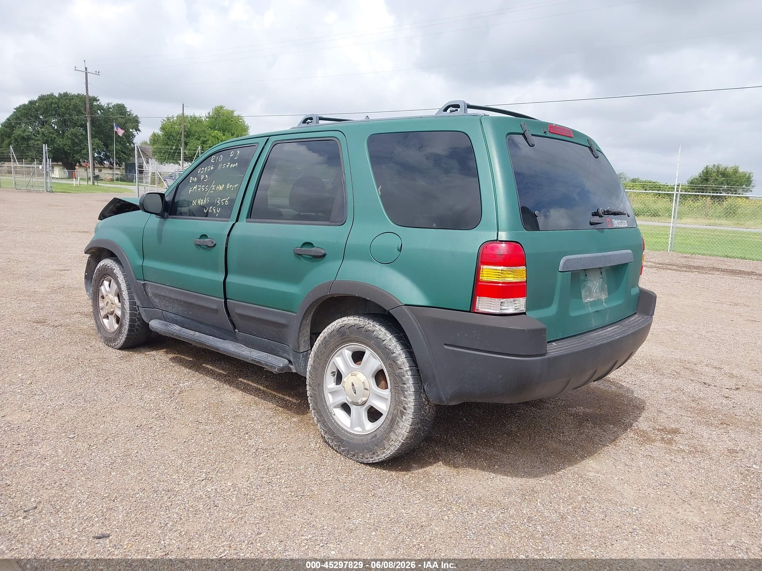 2002 Ford Escape Xlt Green vin: 1FMYU03122KA45603