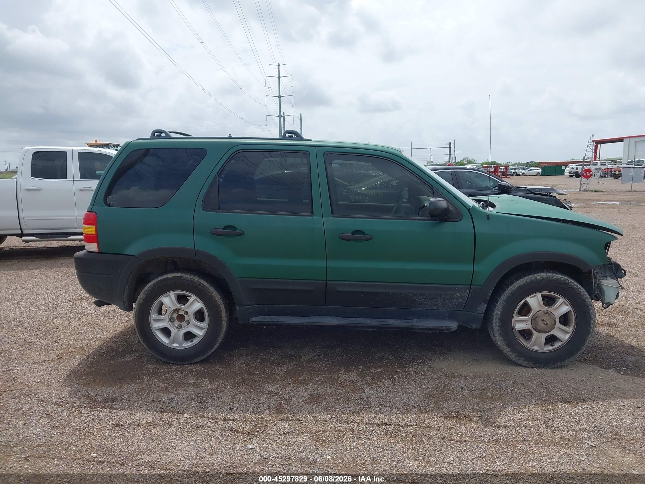 2002 Ford Escape Xlt Green vin: 1FMYU03122KA45603