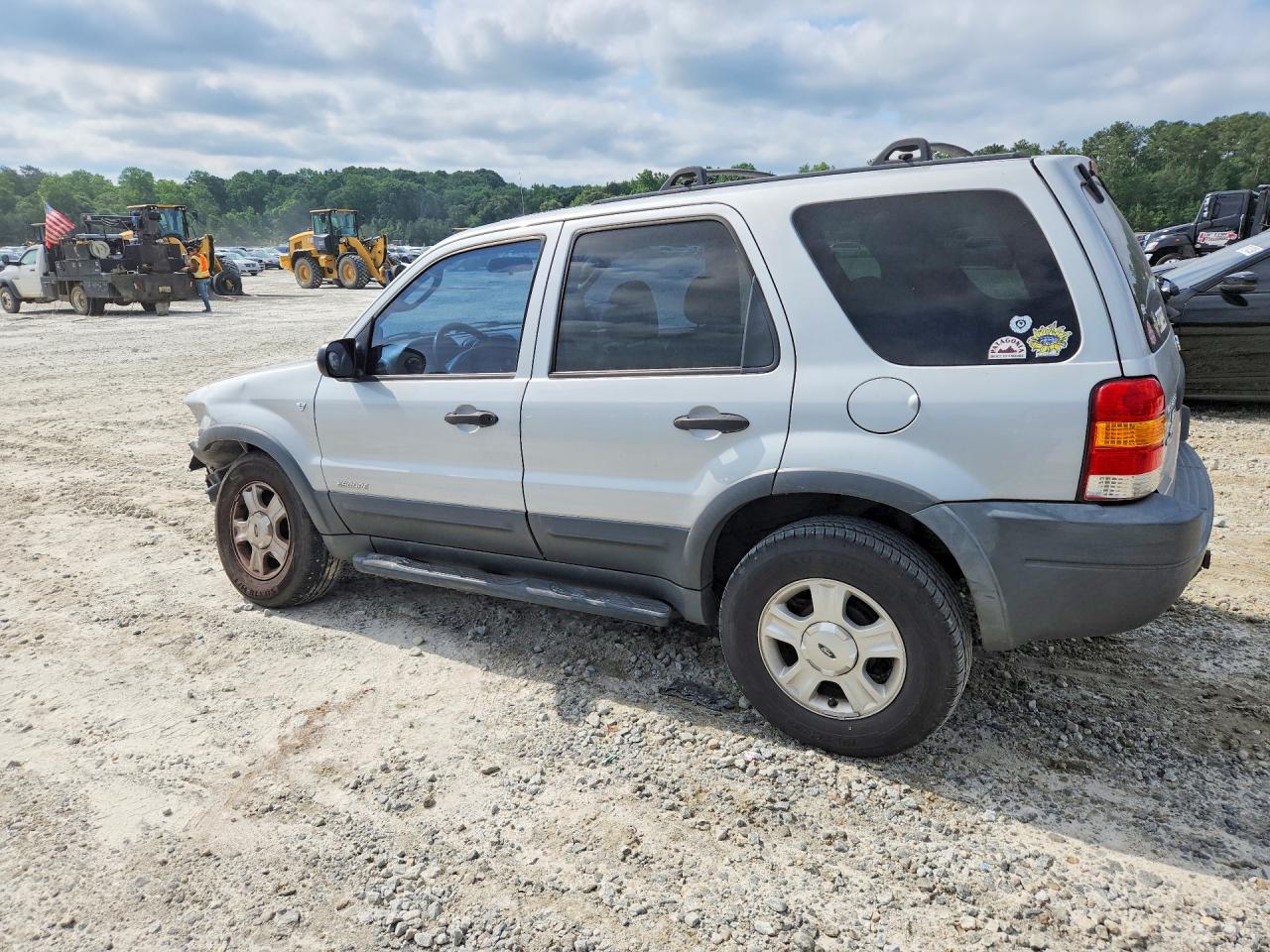 2002 Ford Escape Xlt Silver vin: 1FMYU03122KB67099