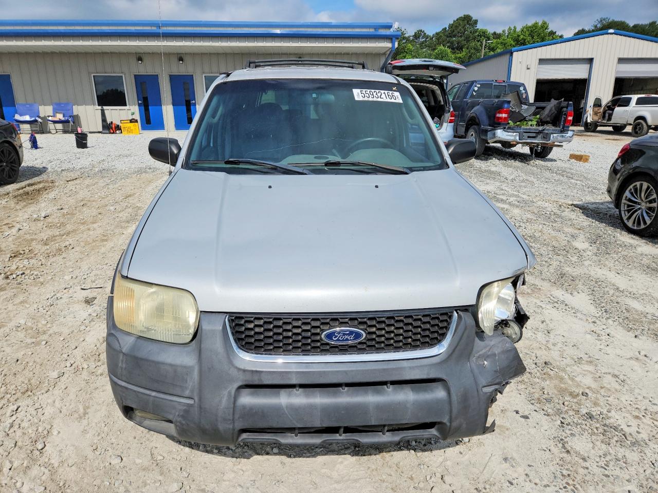 2002 Ford Escape Xlt Silver vin: 1FMYU03122KB67099