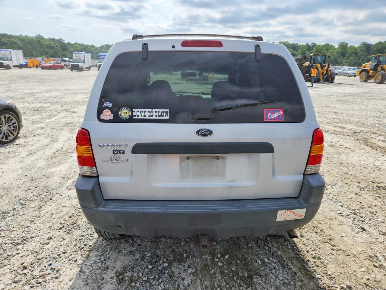 2002 Ford Escape Xlt Silver vin: 1FMYU03122KB67099