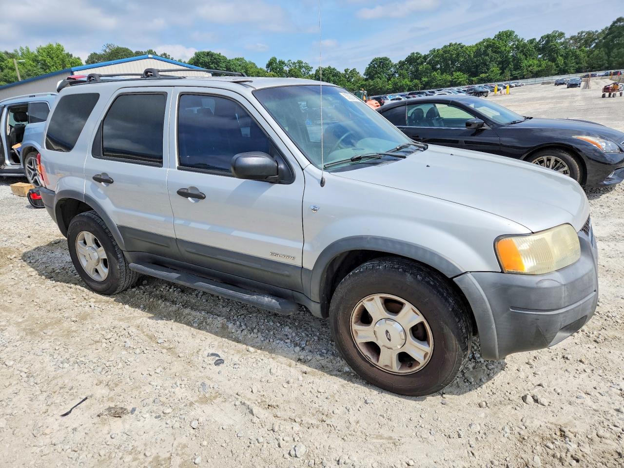 2002 Ford Escape Xlt Silver vin: 1FMYU03122KB67099