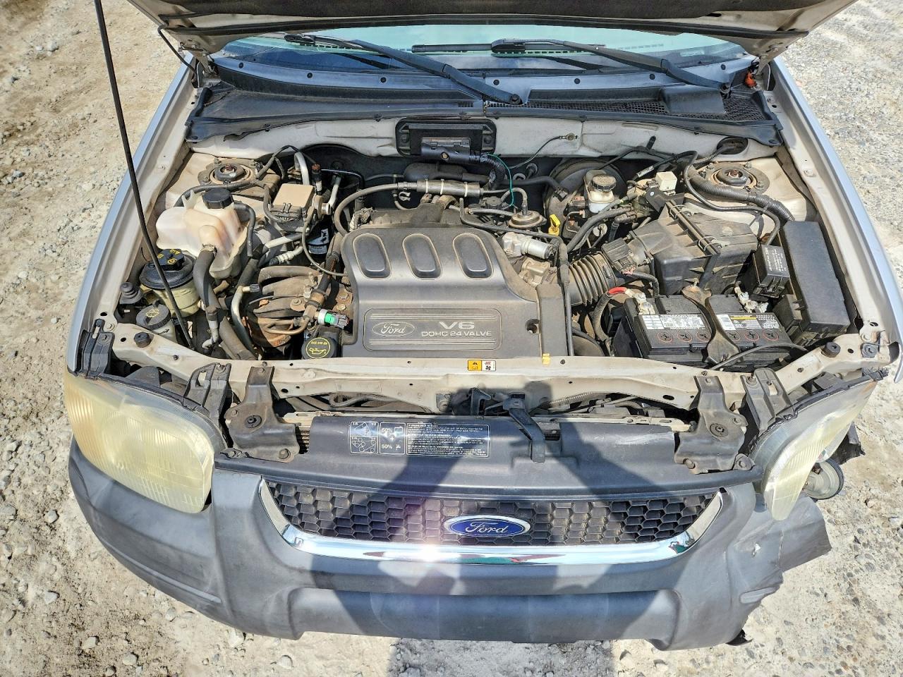 2002 Ford Escape Xlt Silver vin: 1FMYU03122KB67099
