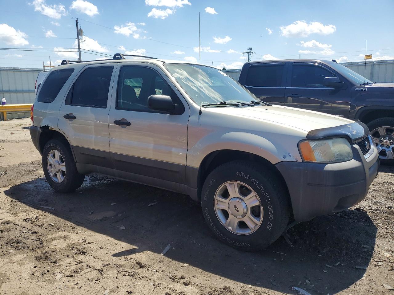 2003 Ford Escape Xlt Silver vin: 1FMYU03123KC05707