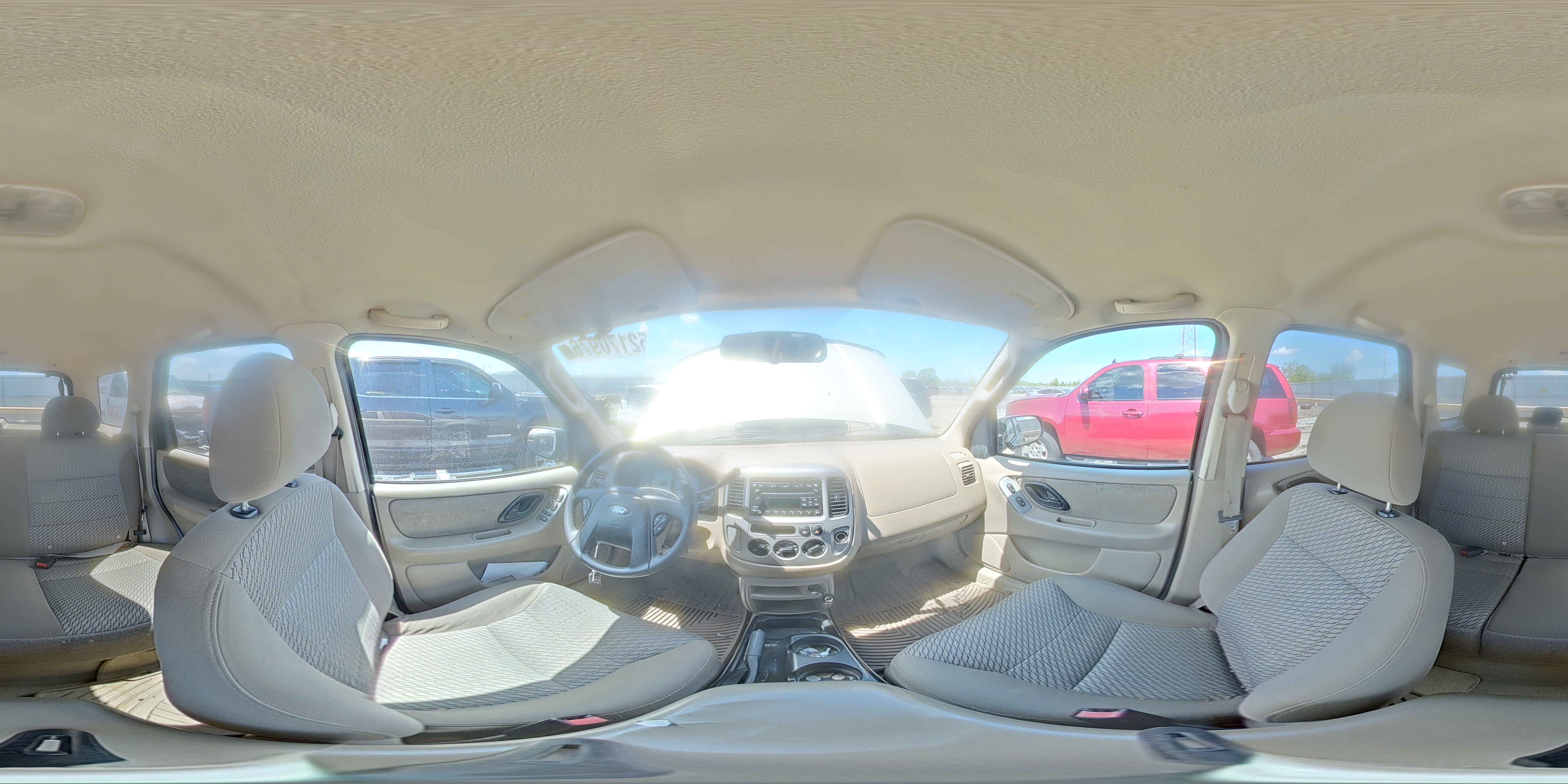 2003 Ford Escape Xlt Silver vin: 1FMYU03123KC05707
