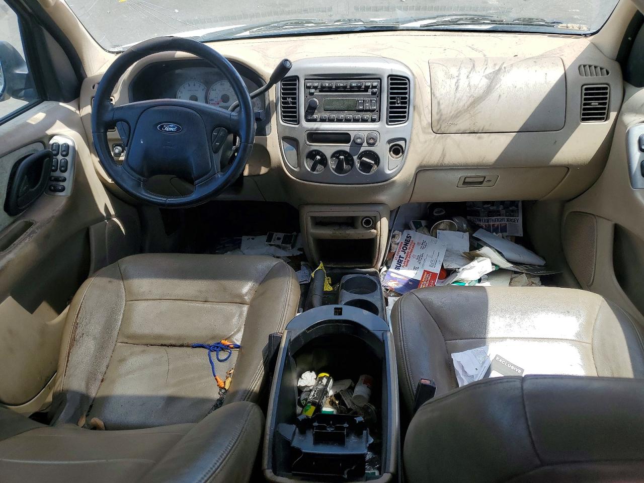 2003 Ford Escape Xlt White vin: 1FMYU03123KC85977