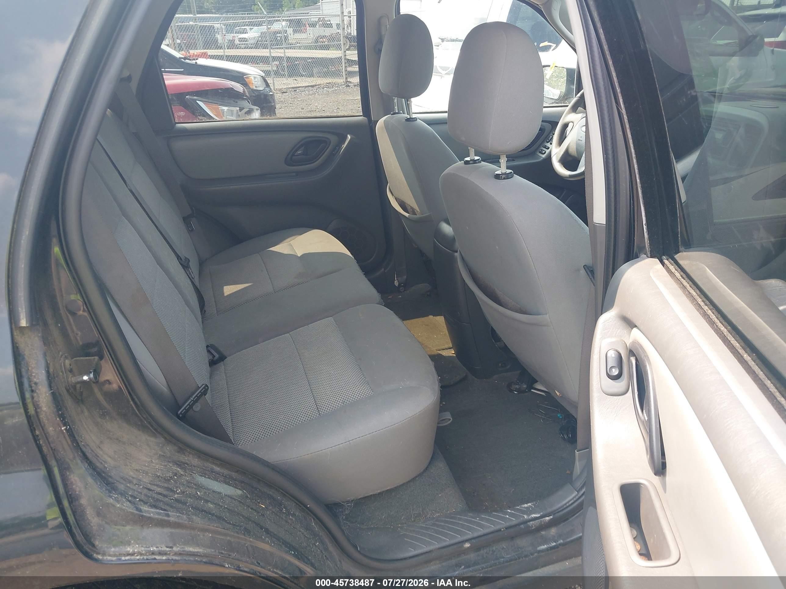 2006 Ford Escape Xlt/xlt Sport Black vin: 1FMYU03126KA97481