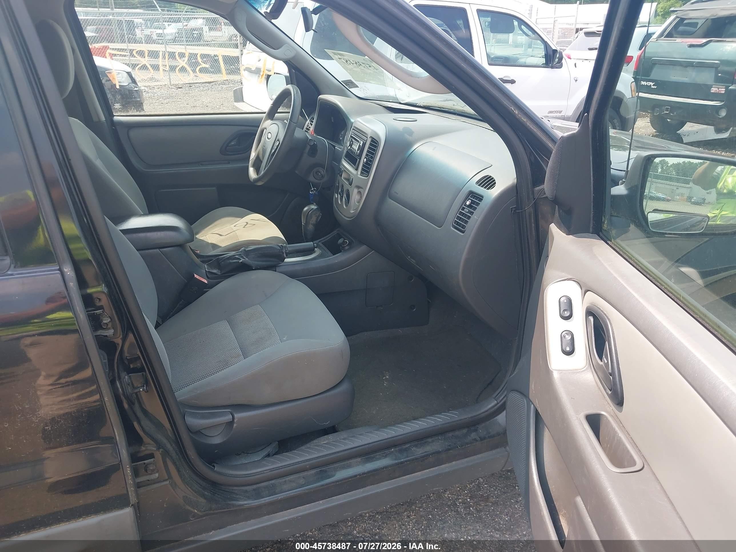 2006 Ford Escape Xlt/xlt Sport Black vin: 1FMYU03126KA97481