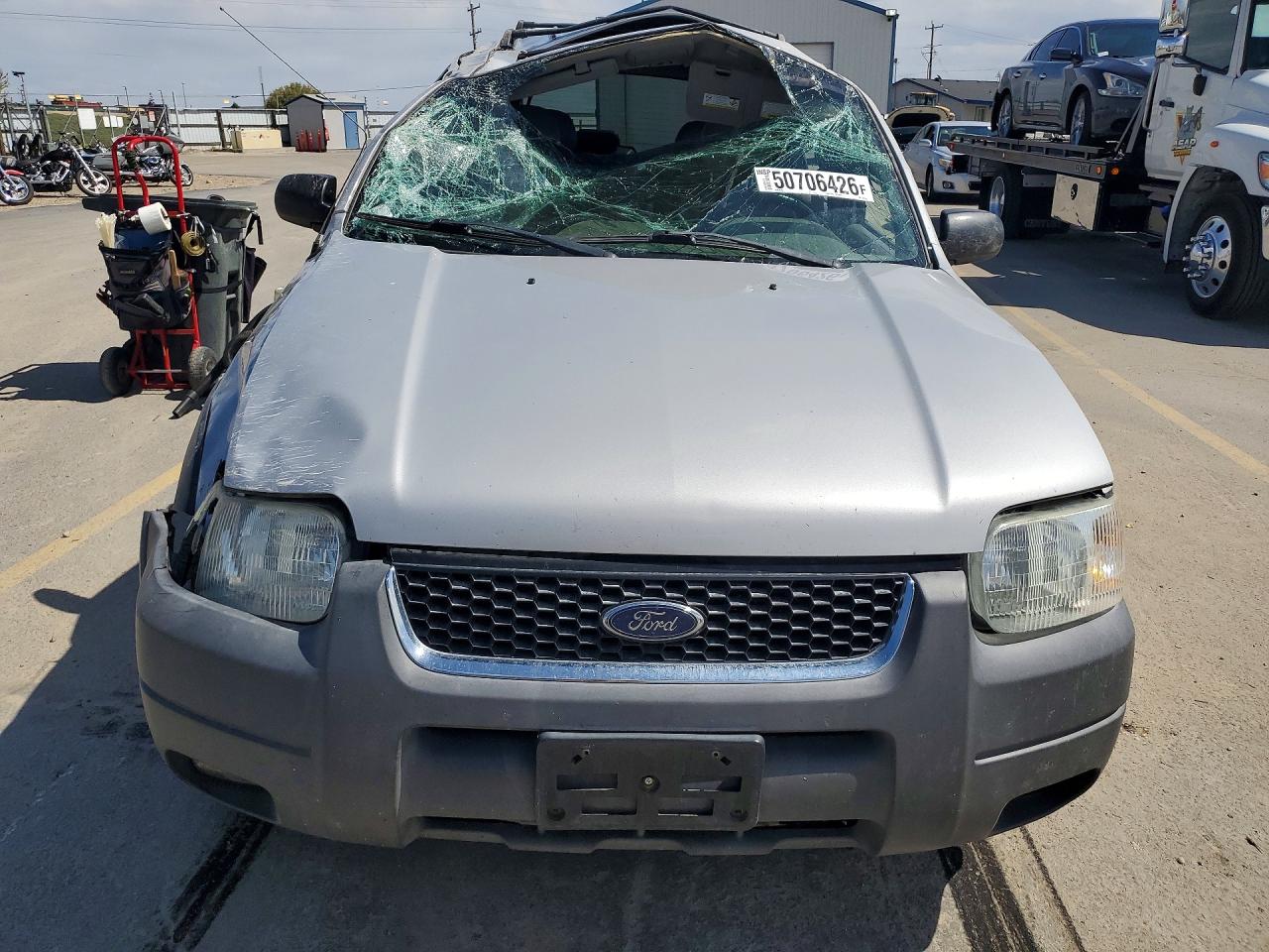 2002 Ford Escape Xlt Silver vin: 1FMYU03132KD67506