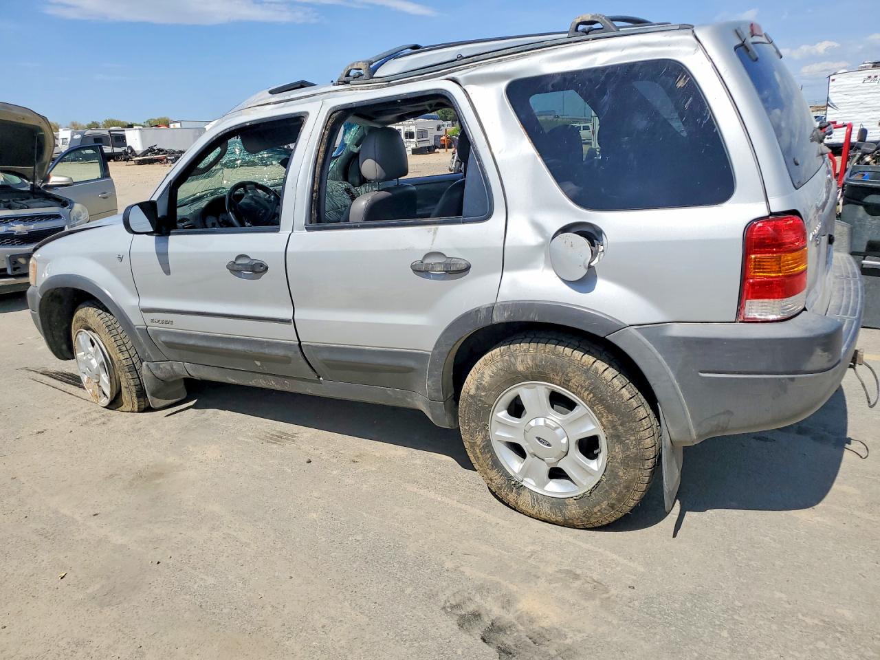 2002 Ford Escape Xlt Silver vin: 1FMYU03132KD67506