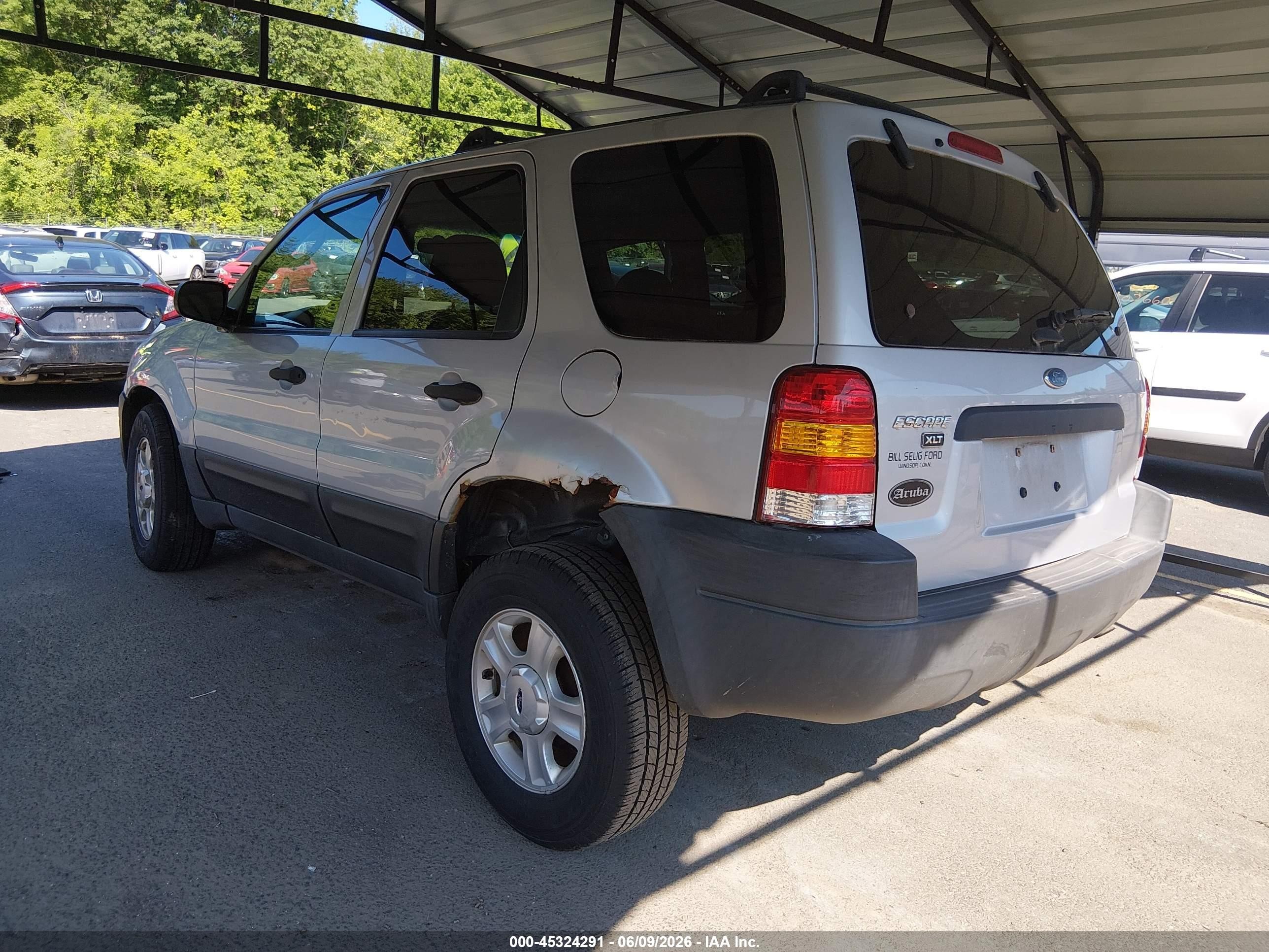 2003 Ford Escape Xlt Gray vin: 1FMYU03133KC63583