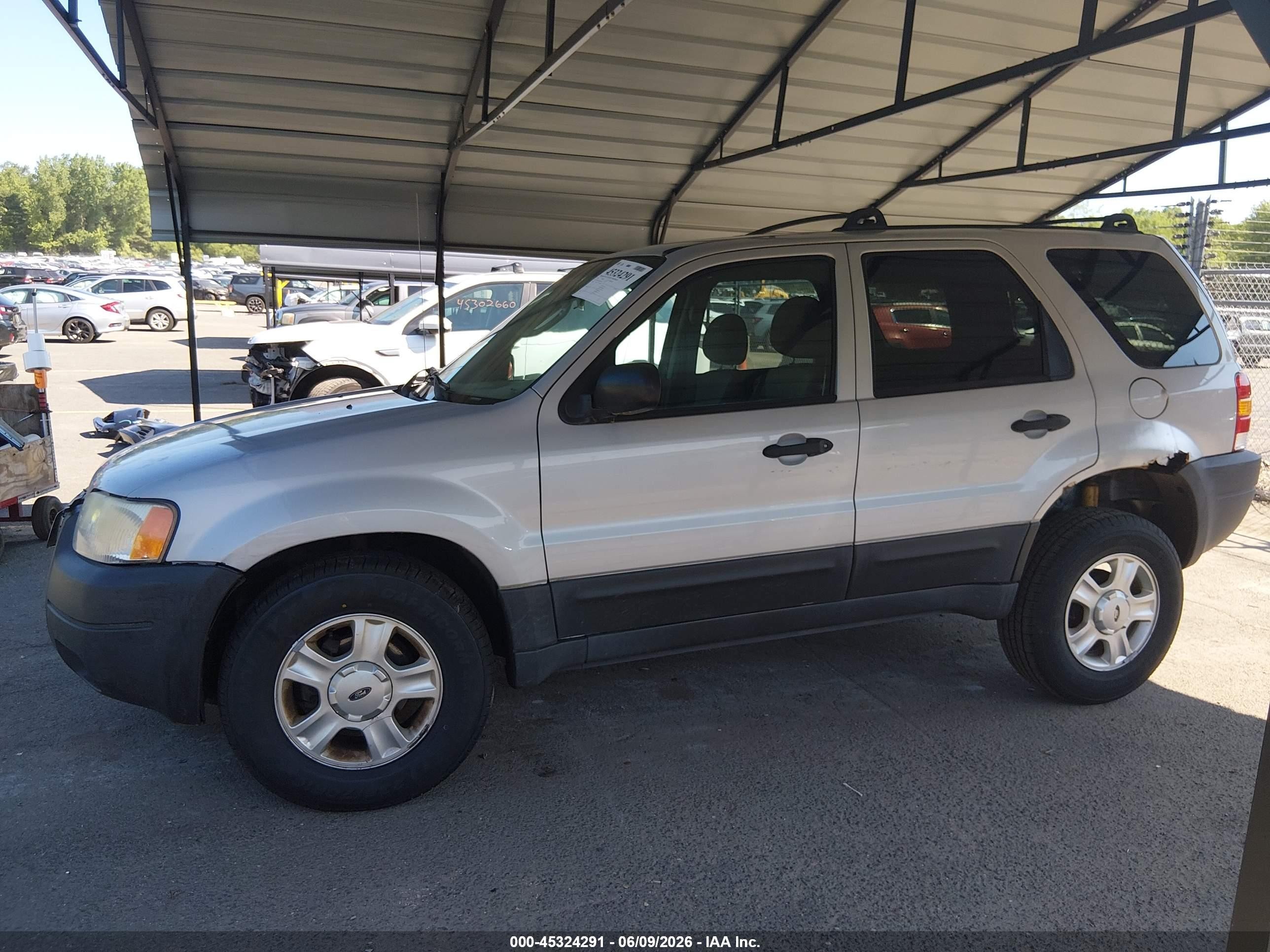 2003 Ford Escape Xlt Gray vin: 1FMYU03133KC63583