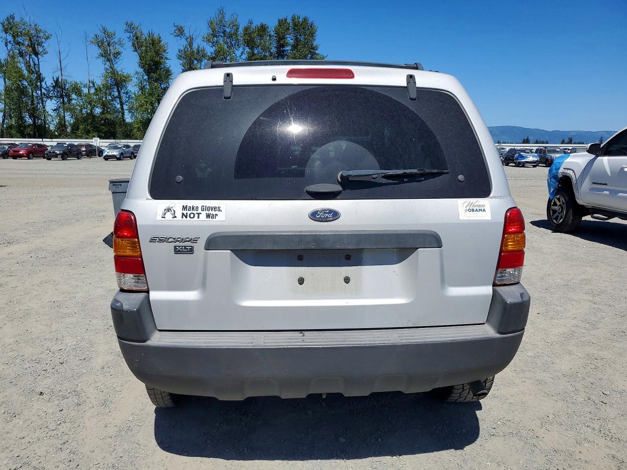 2003 Ford Escape Xlt Silver vin: 1FMYU03133KD07226