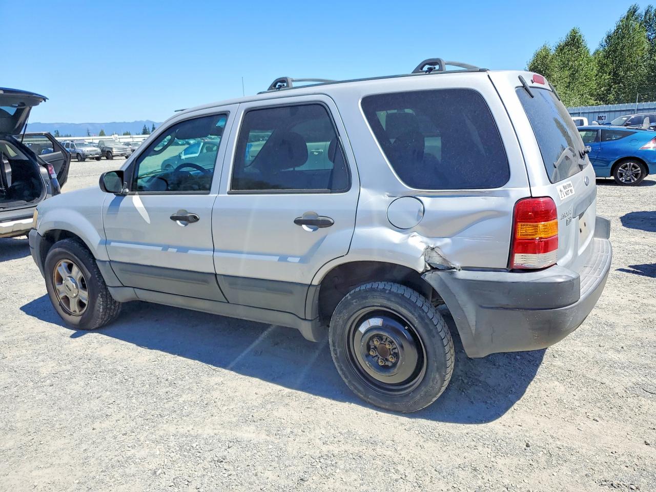 2003 Ford Escape Xlt Silver vin: 1FMYU03133KD07226