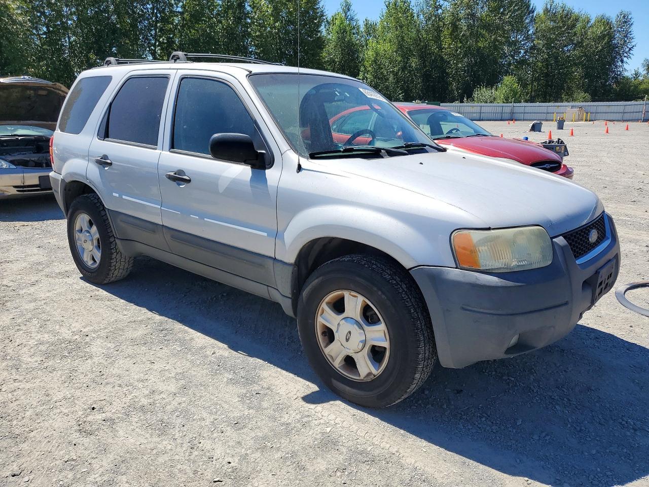 2003 Ford Escape Xlt Silver vin: 1FMYU03133KD07226