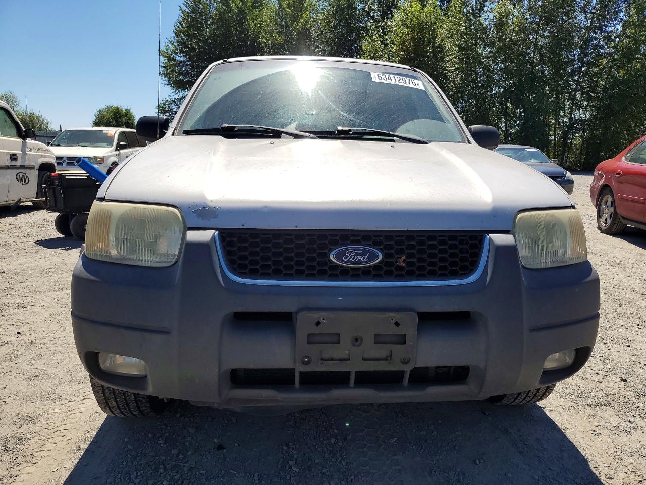 2003 Ford Escape Xlt Silver vin: 1FMYU03133KD07226