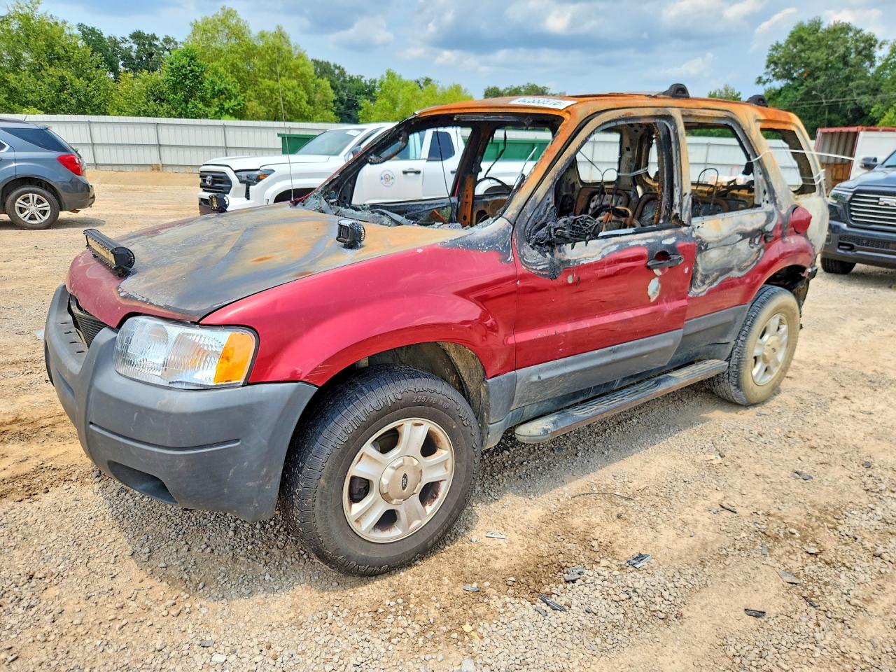 2003 Ford Escape Xlt Red vin: 1FMYU03133KE03728