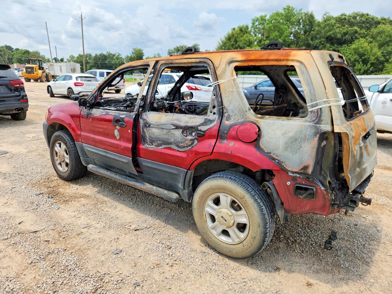 2003 Ford Escape Xlt Red vin: 1FMYU03133KE03728