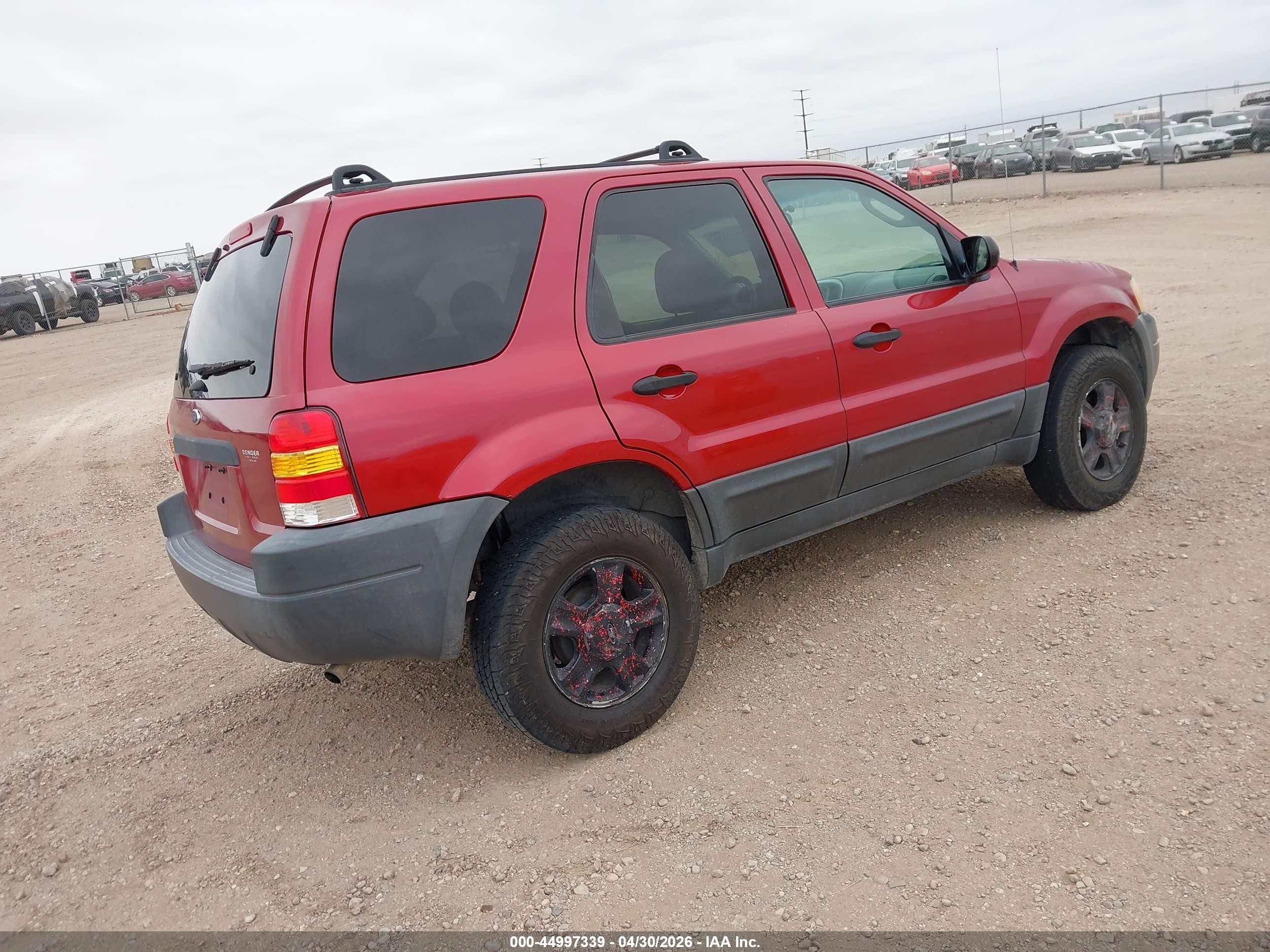 2004 Ford Escape Xlt Красный vin: 1FMYU03134DA17851