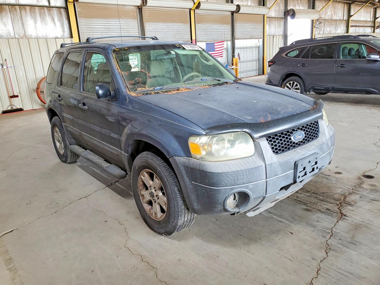 2005 Ford Escape Xlt Blue vin: 1FMYU03135KA65380