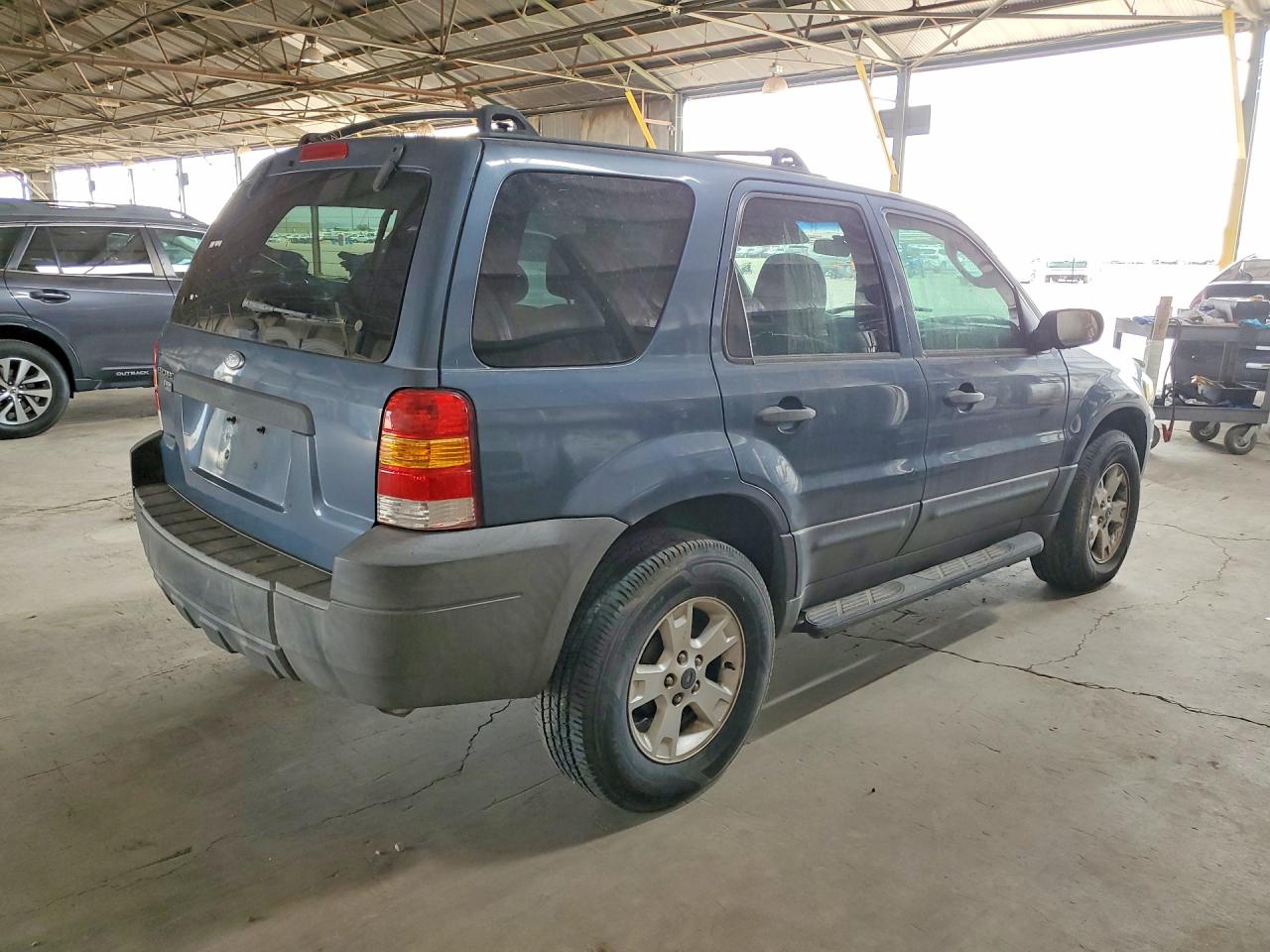 2005 Ford Escape Xlt Blue vin: 1FMYU03135KA65380