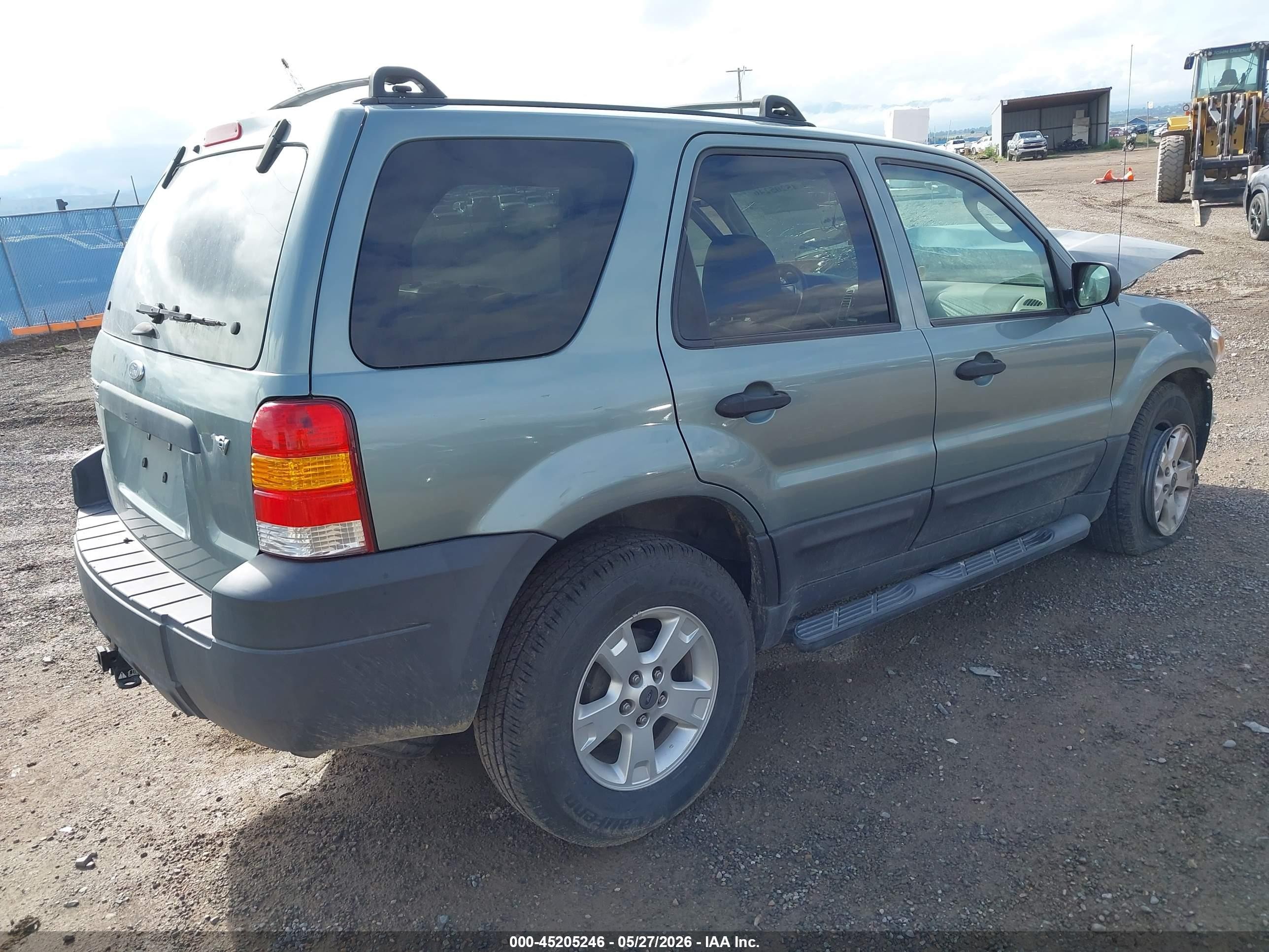 2005 Ford Escape Xlt Синий vin: 1FMYU03135KD40102