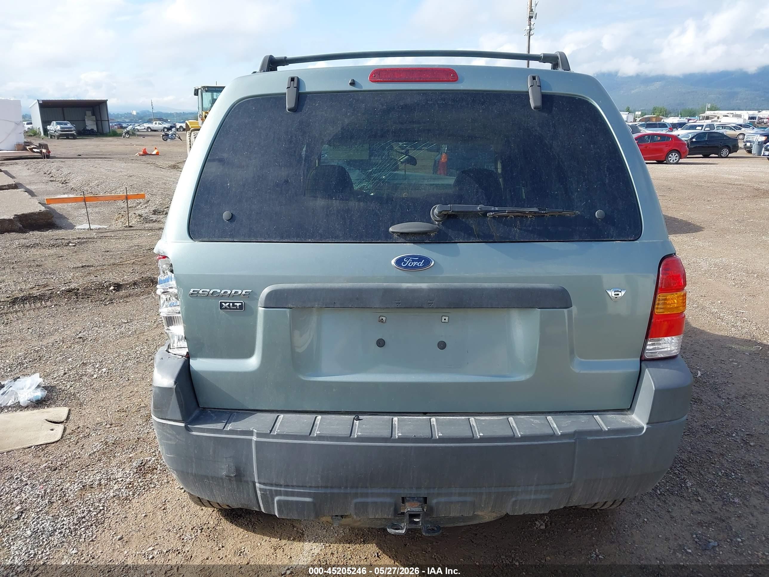 2005 Ford Escape Xlt Синий vin: 1FMYU03135KD40102