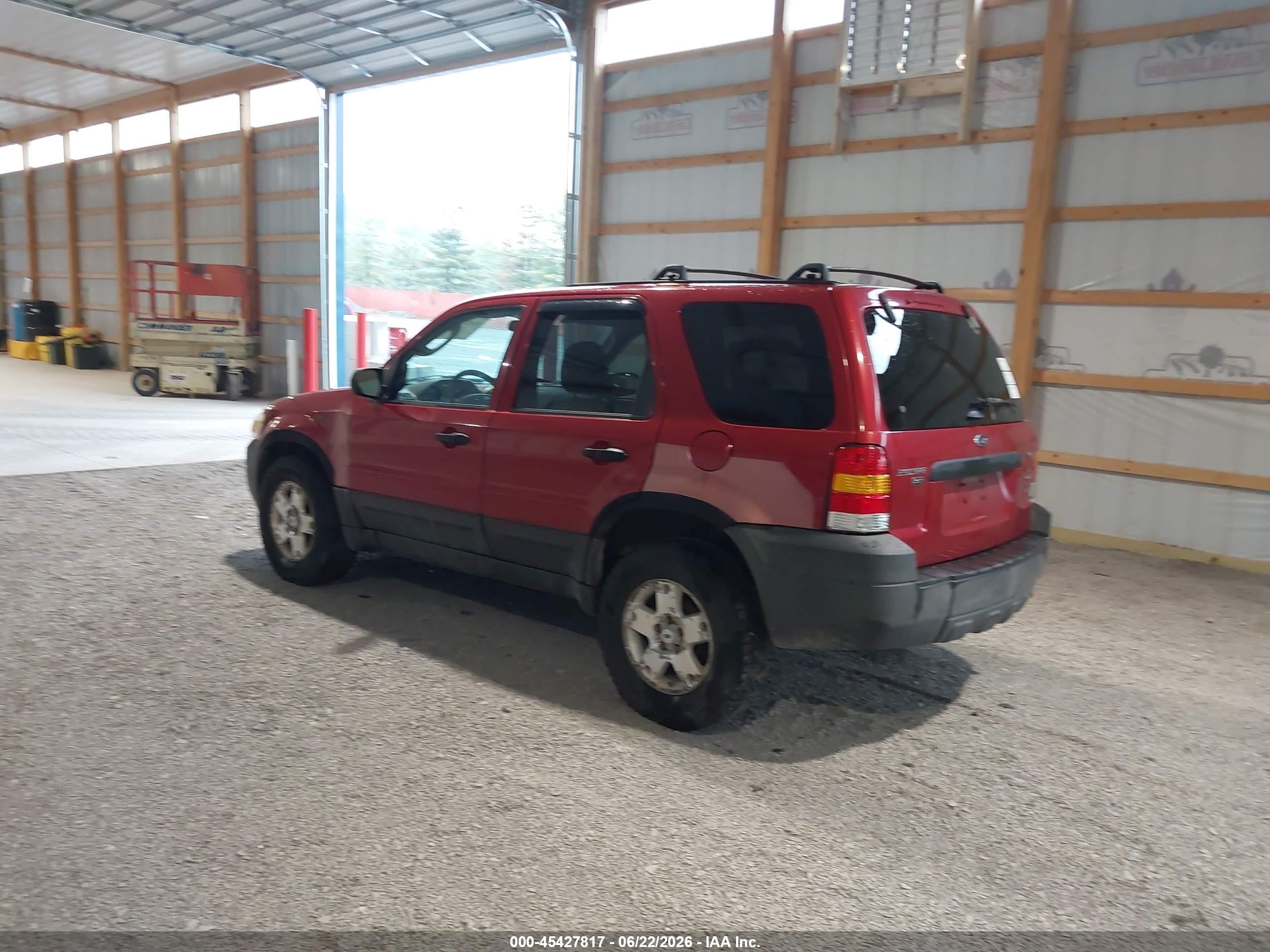 2006 Ford Escape Xlt/xlt Sport Red vin: 1FMYU03136KB87982