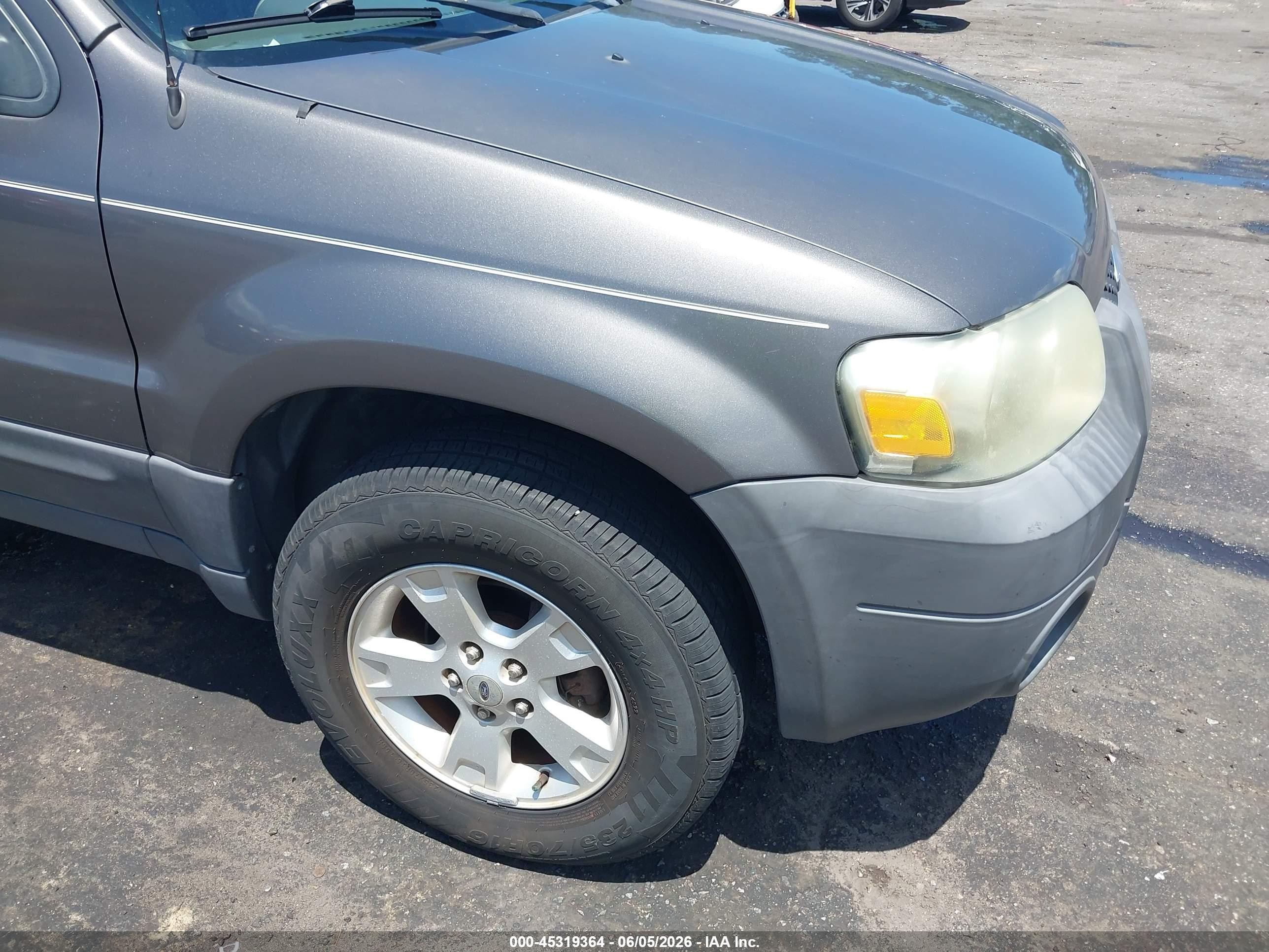2006 Ford Escape Xlt/xlt Sport Gray vin: 1FMYU03136KC74121