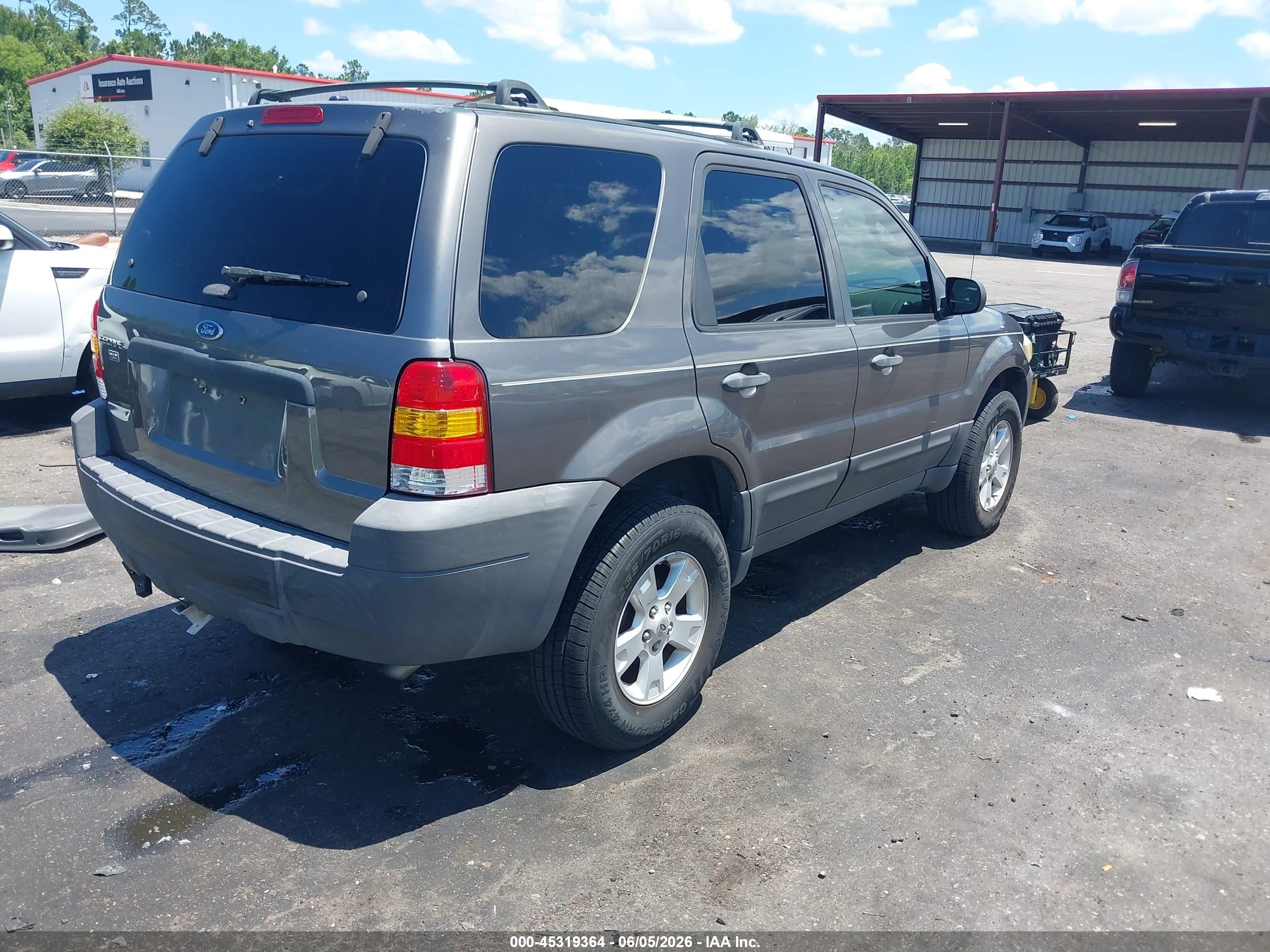2006 Ford Escape Xlt/xlt Sport Gray vin: 1FMYU03136KC74121