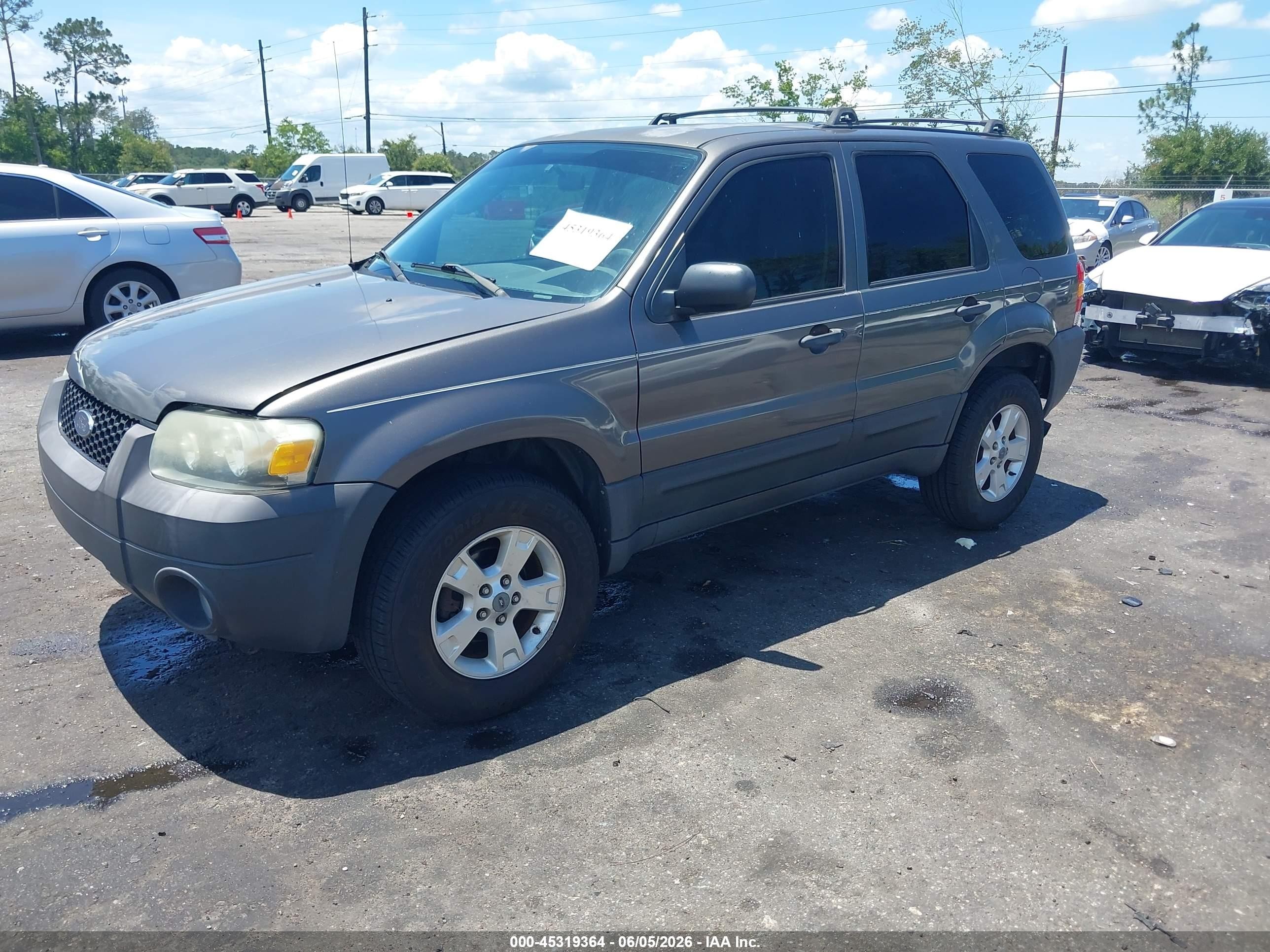 2006 Ford Escape Xlt/xlt Sport Gray vin: 1FMYU03136KC74121