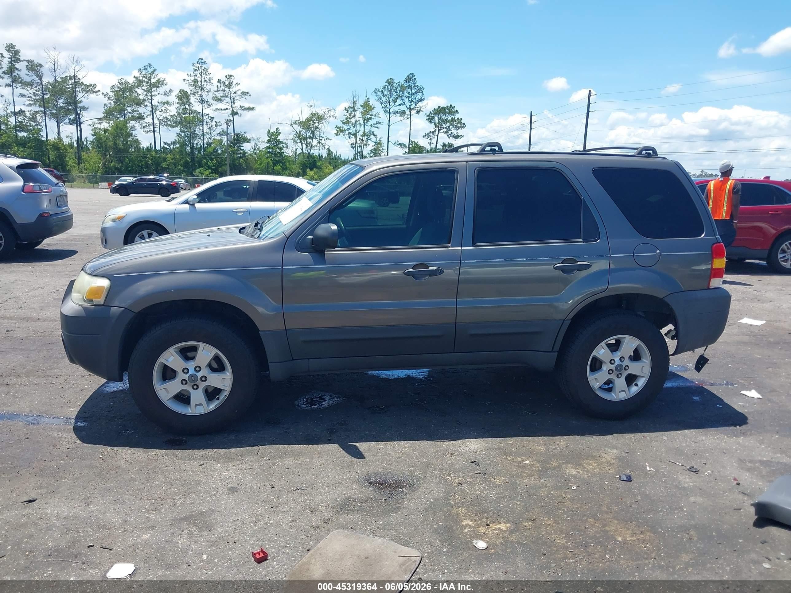 2006 Ford Escape Xlt/xlt Sport Gray vin: 1FMYU03136KC74121