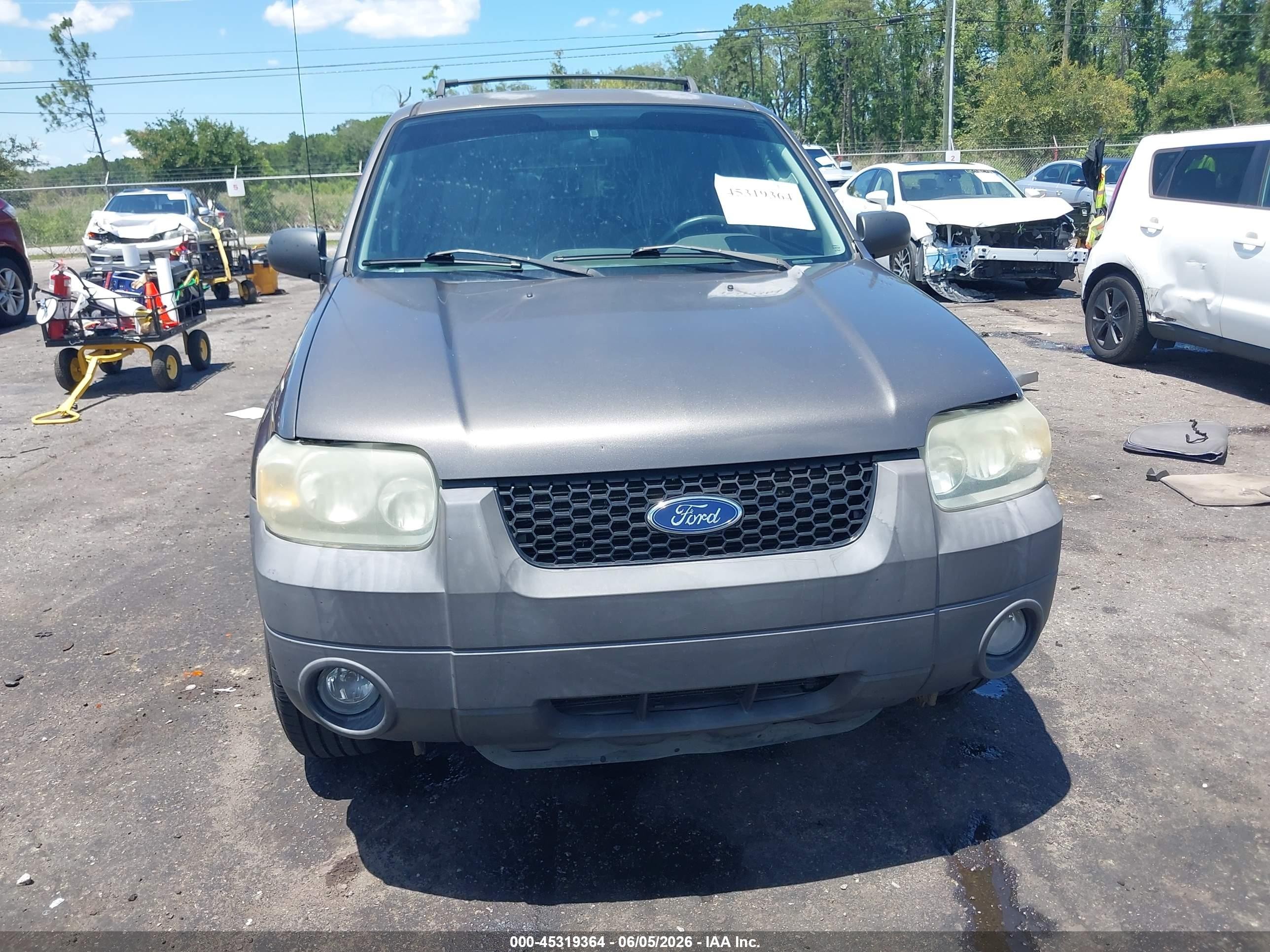 2006 Ford Escape Xlt/xlt Sport Gray vin: 1FMYU03136KC74121