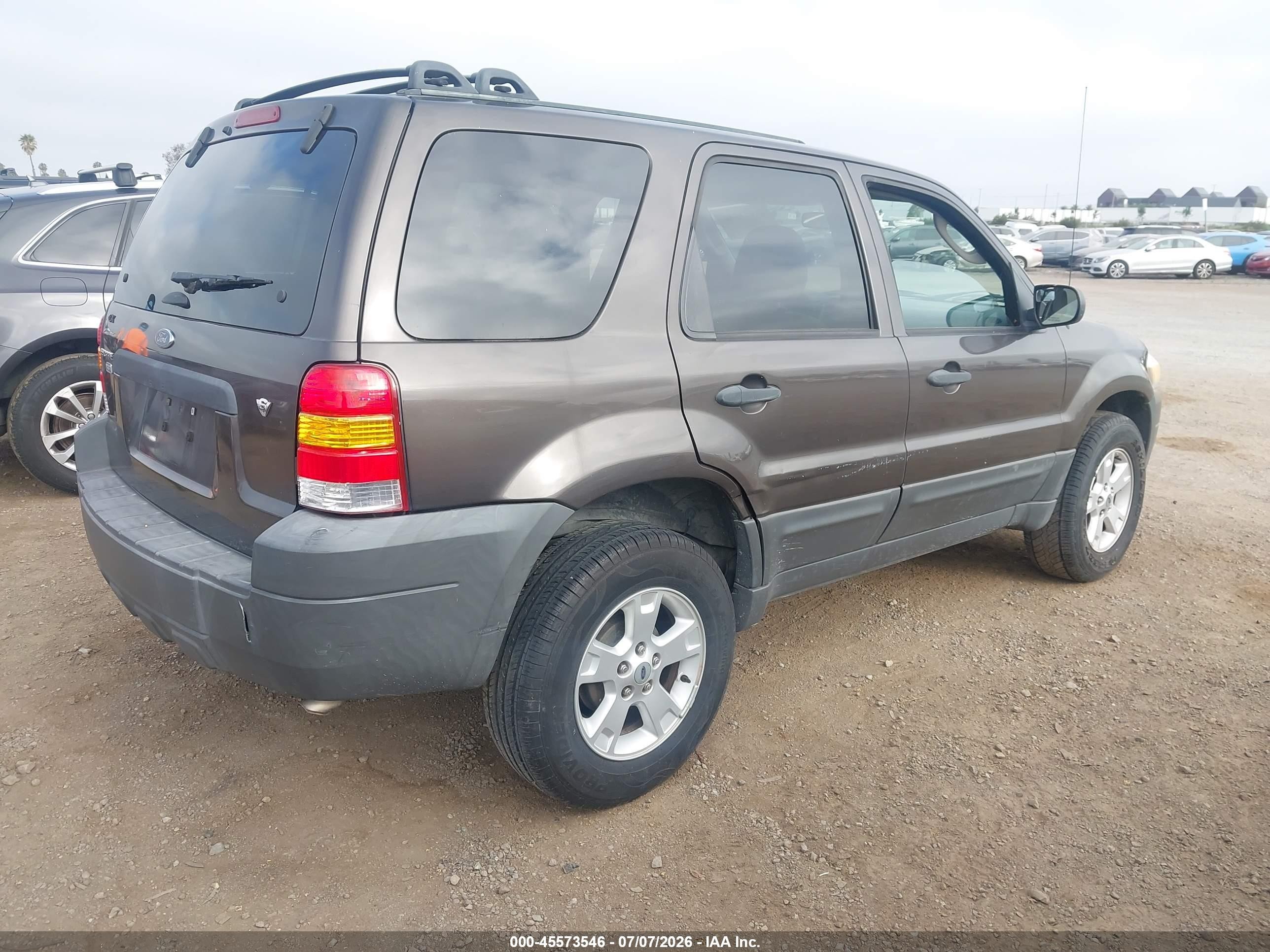 2007 Ford Escape Xlt/xlt Sport Gray vin: 1FMYU03137KA03335