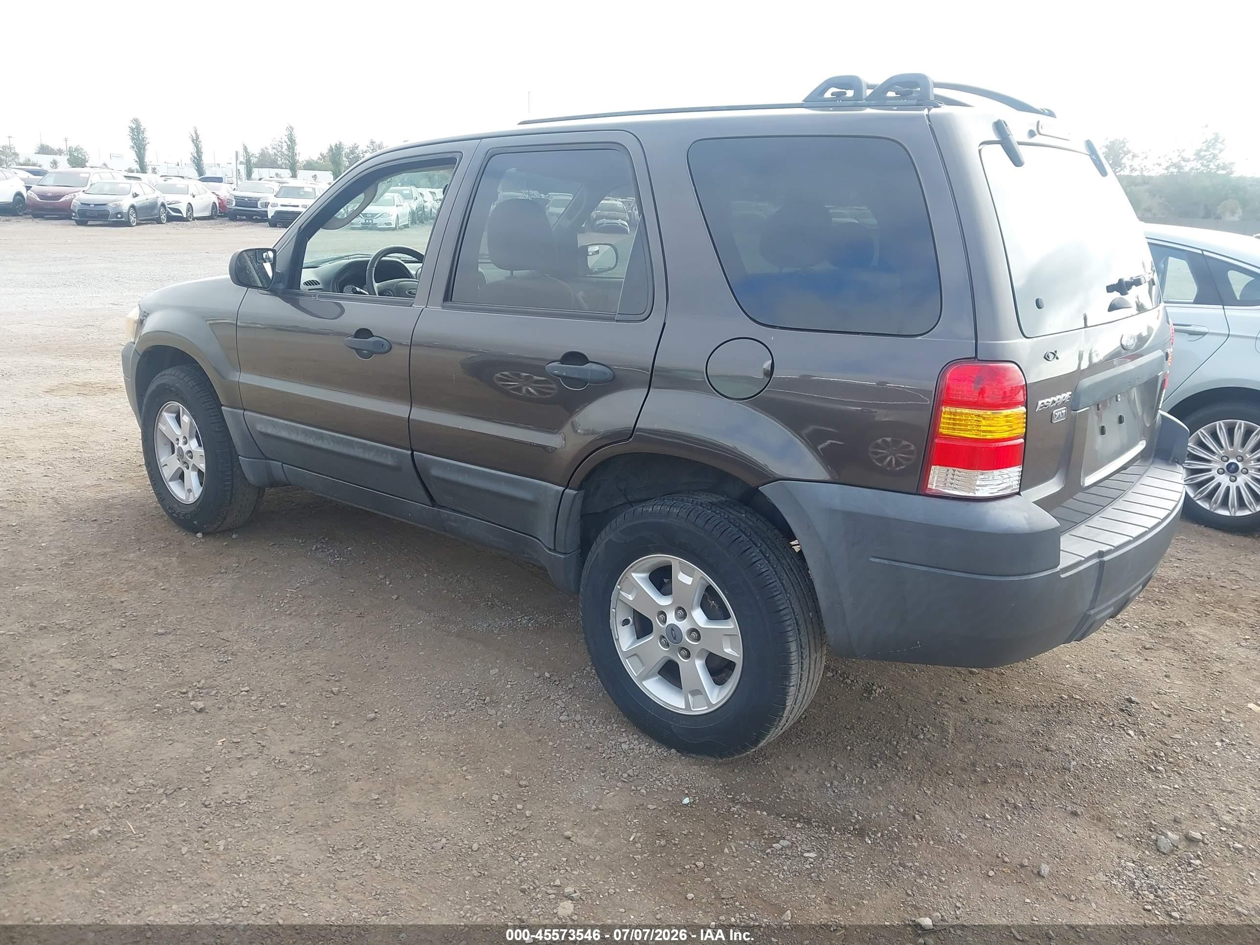 2007 Ford Escape Xlt/xlt Sport Gray vin: 1FMYU03137KA03335