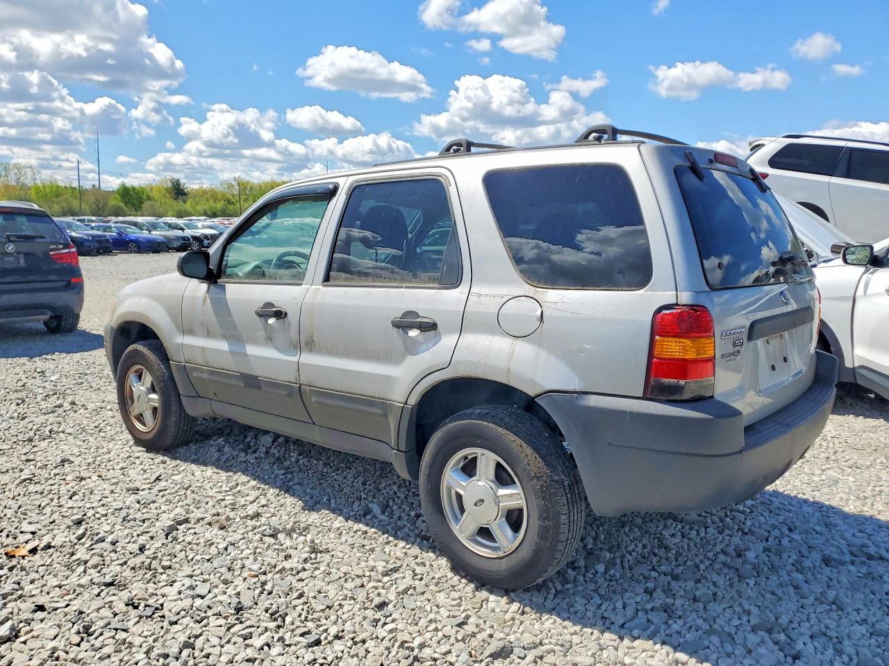 2003 Ford Escape Xlt Silver vin: 1FMYU03143KE22028