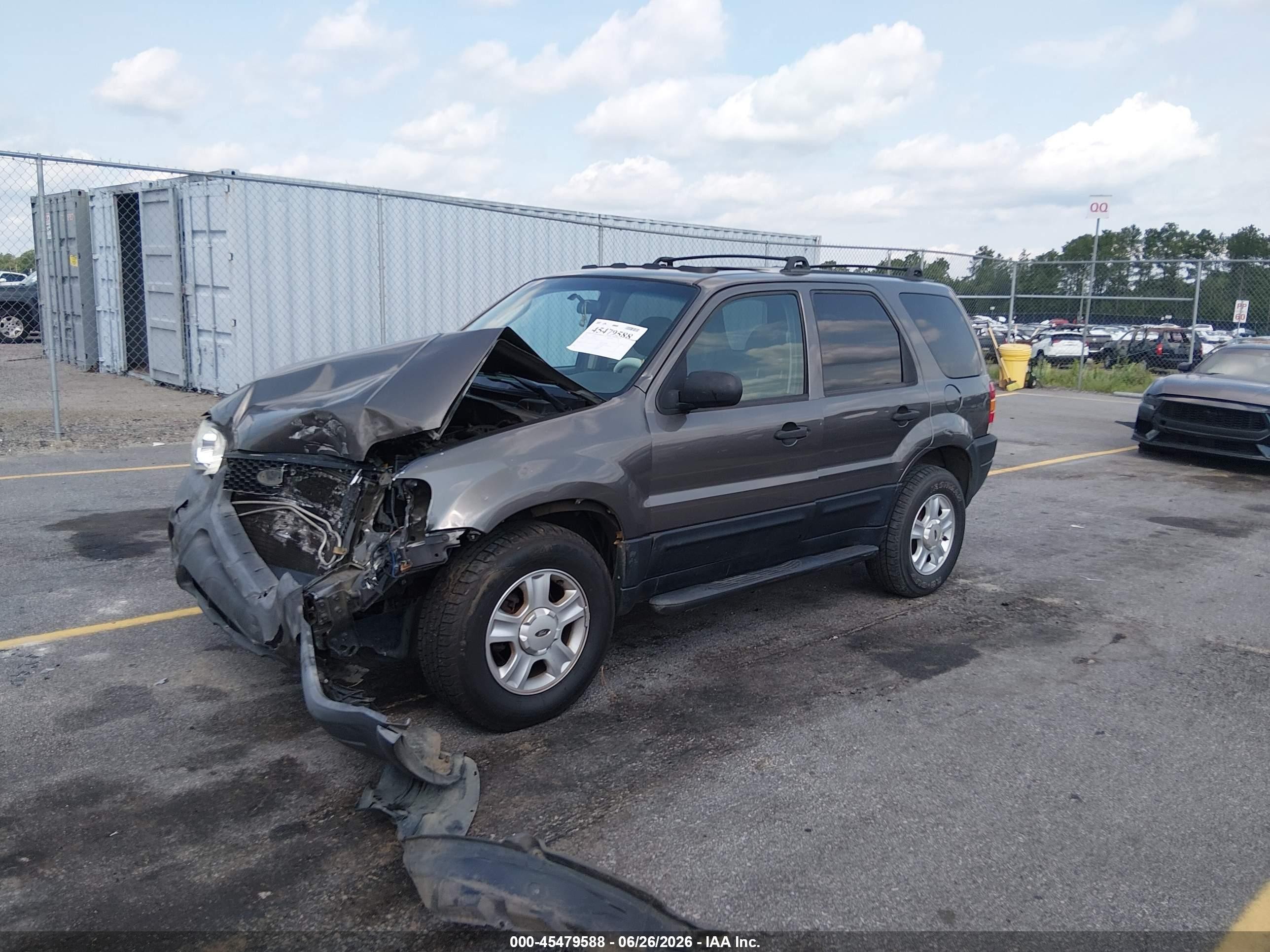 2004 Ford Escape Xlt Gray vin: 1FMYU03144DA23660