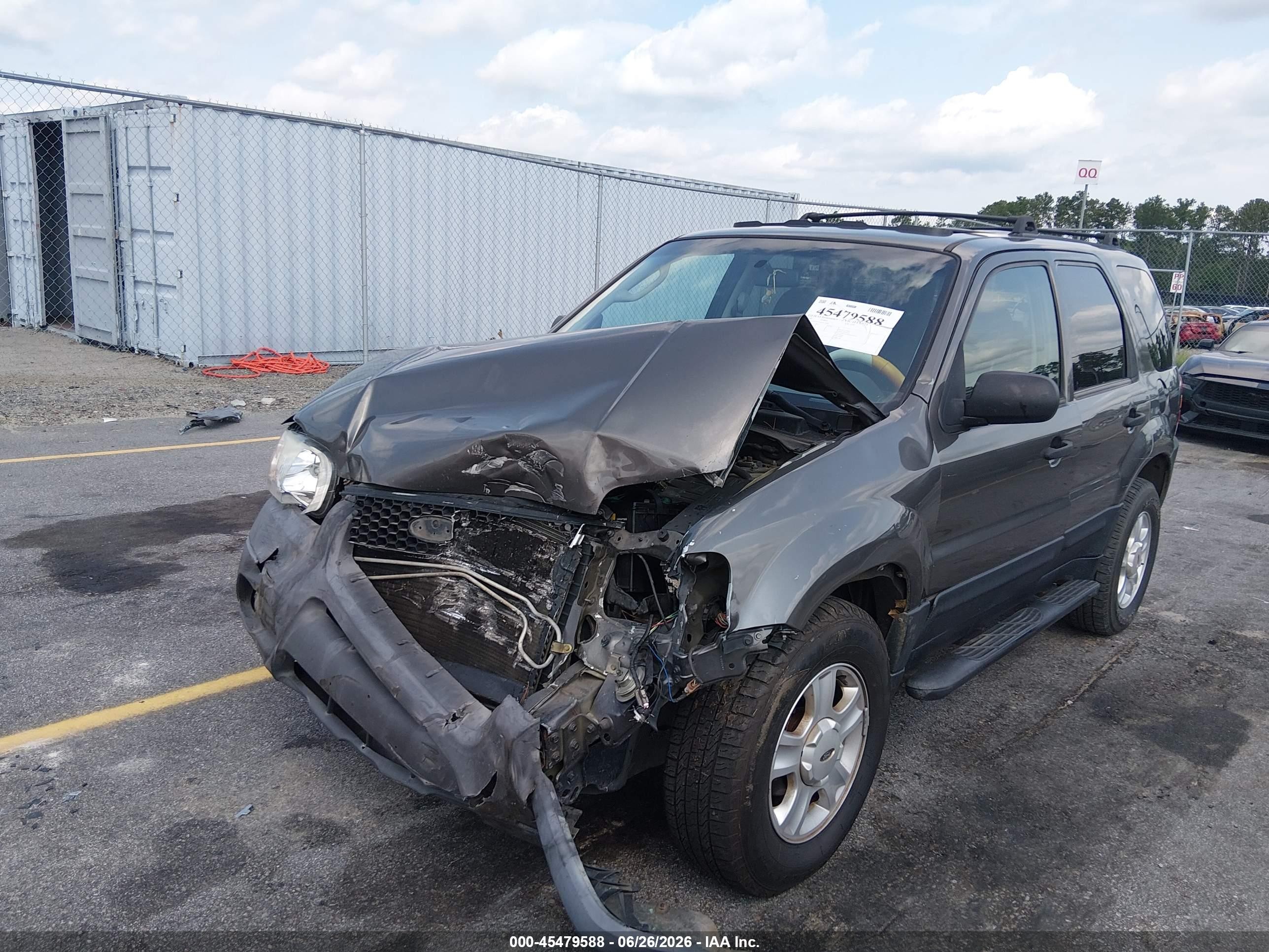 2004 Ford Escape Xlt Gray vin: 1FMYU03144DA23660