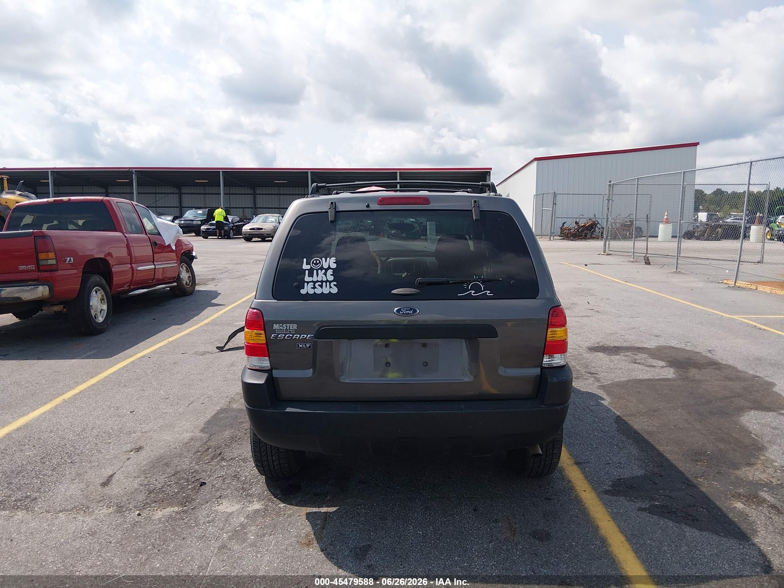 2004 Ford Escape Xlt Gray vin: 1FMYU03144DA23660