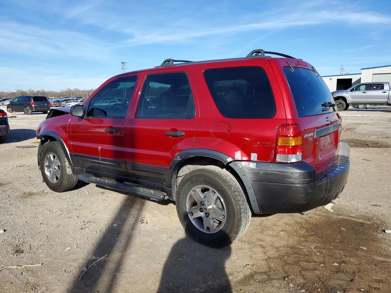 2005 Ford Escape Xlt Red vin: 1FMYU03145KE10402