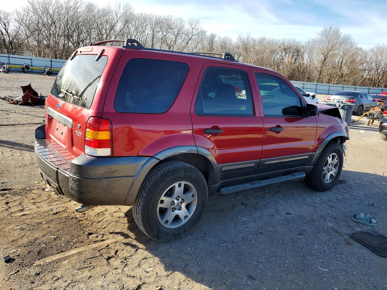 2005 Ford Escape Xlt Red vin: 1FMYU03145KE10402