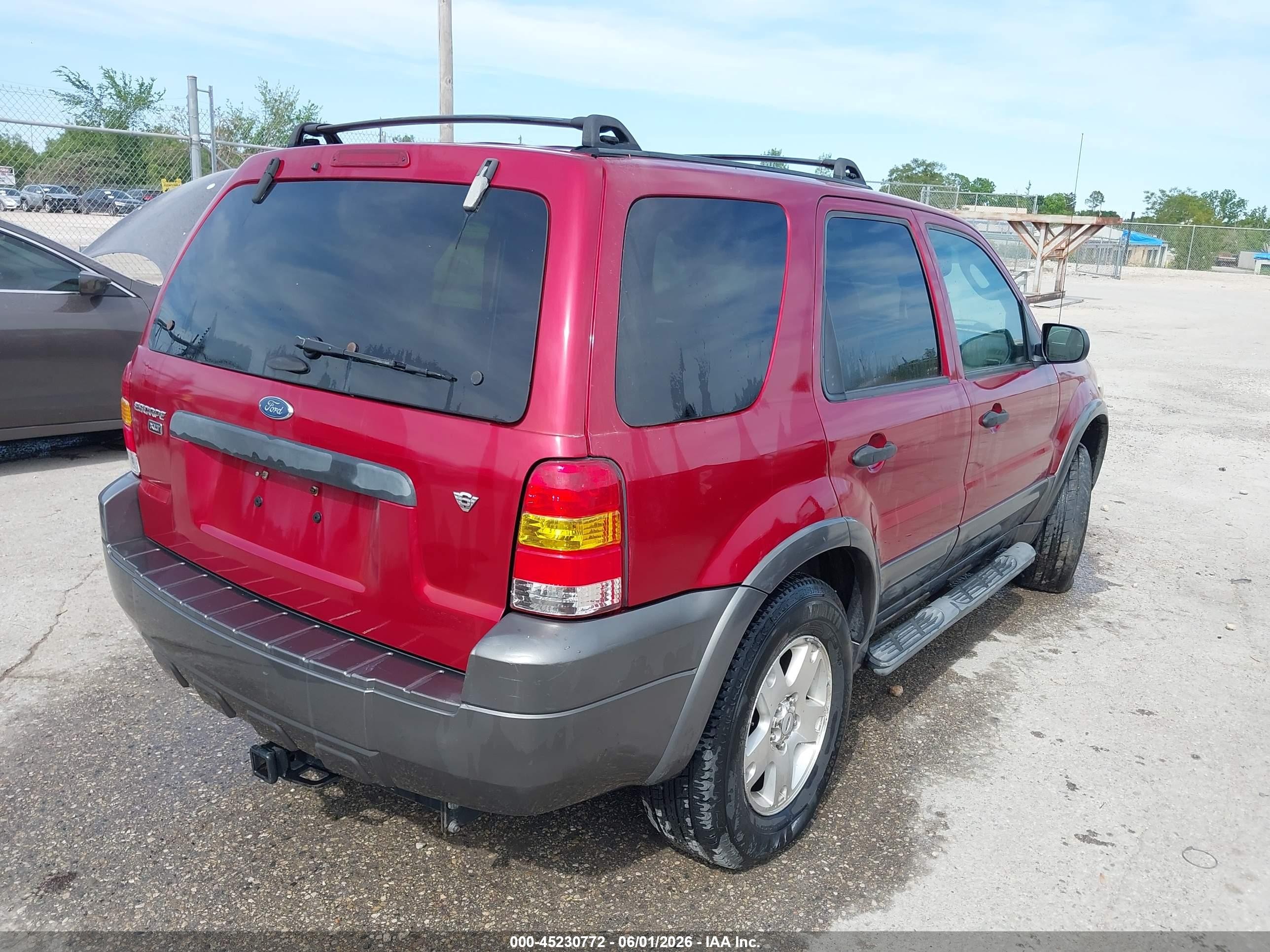 2006 Ford Escape Xlt/xlt Sport Red vin: 1FMYU03146KA55734