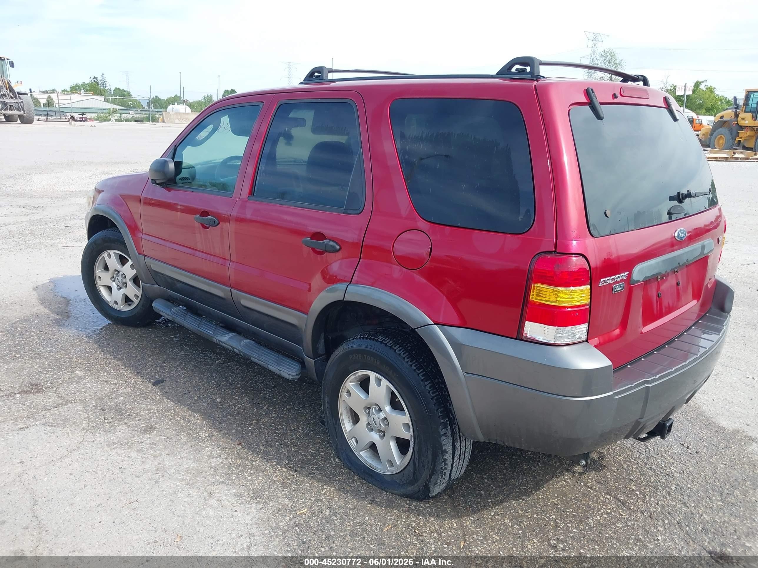 2006 Ford Escape Xlt/xlt Sport Red vin: 1FMYU03146KA55734