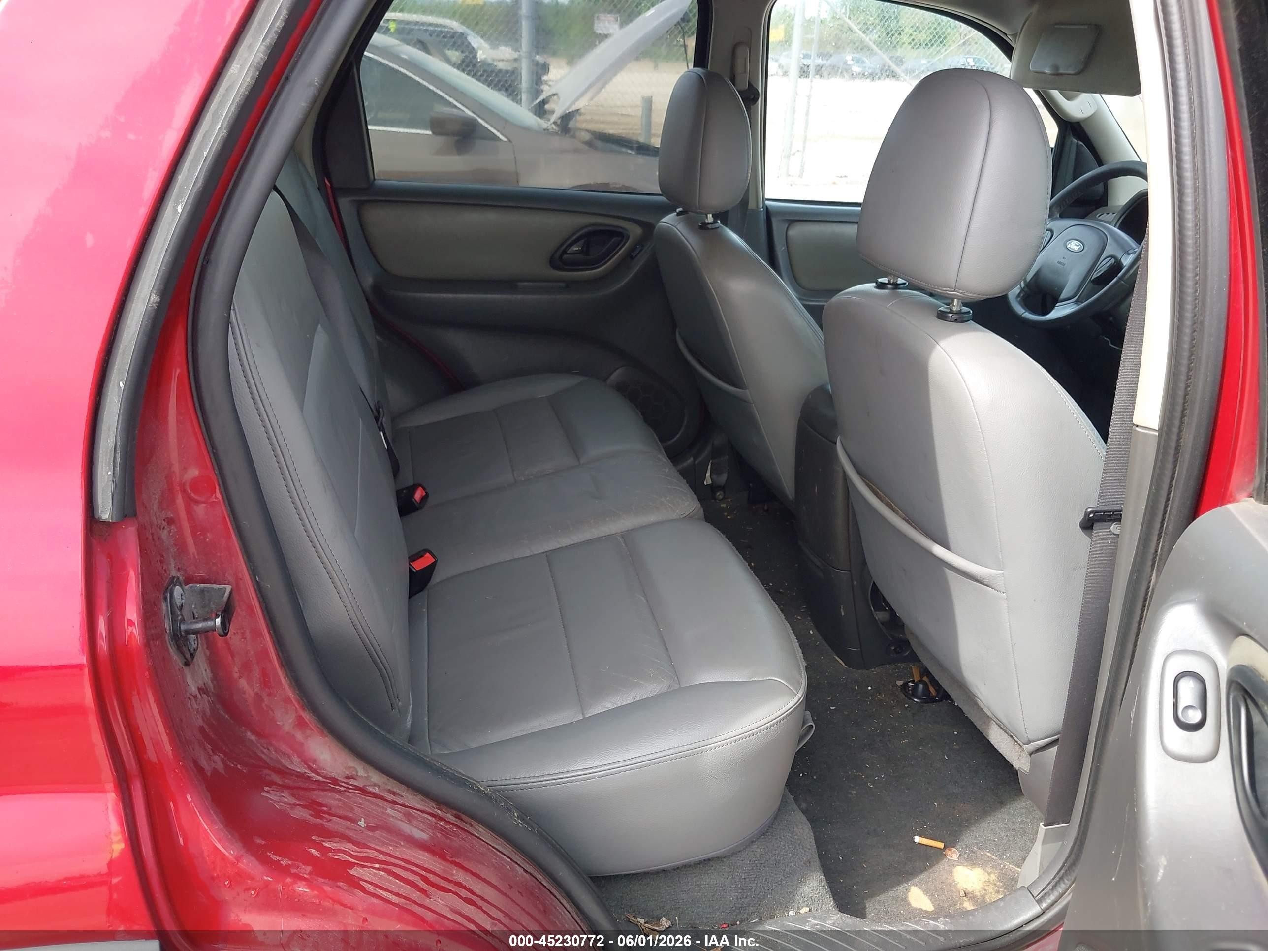 2006 Ford Escape Xlt/xlt Sport Red vin: 1FMYU03146KA55734