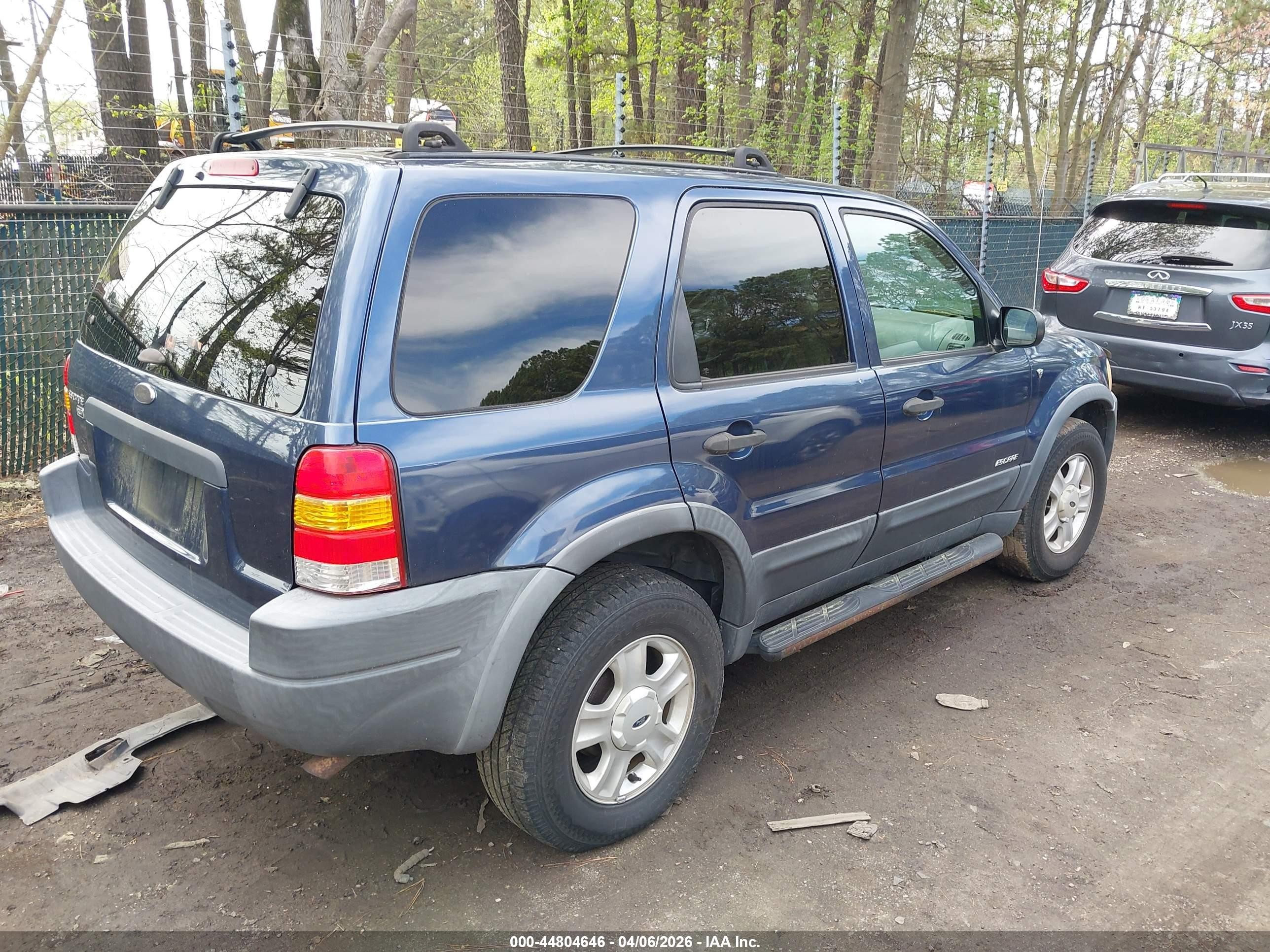 2001 Ford Escape Xlt Blue vin: 1FMYU03151KA71451